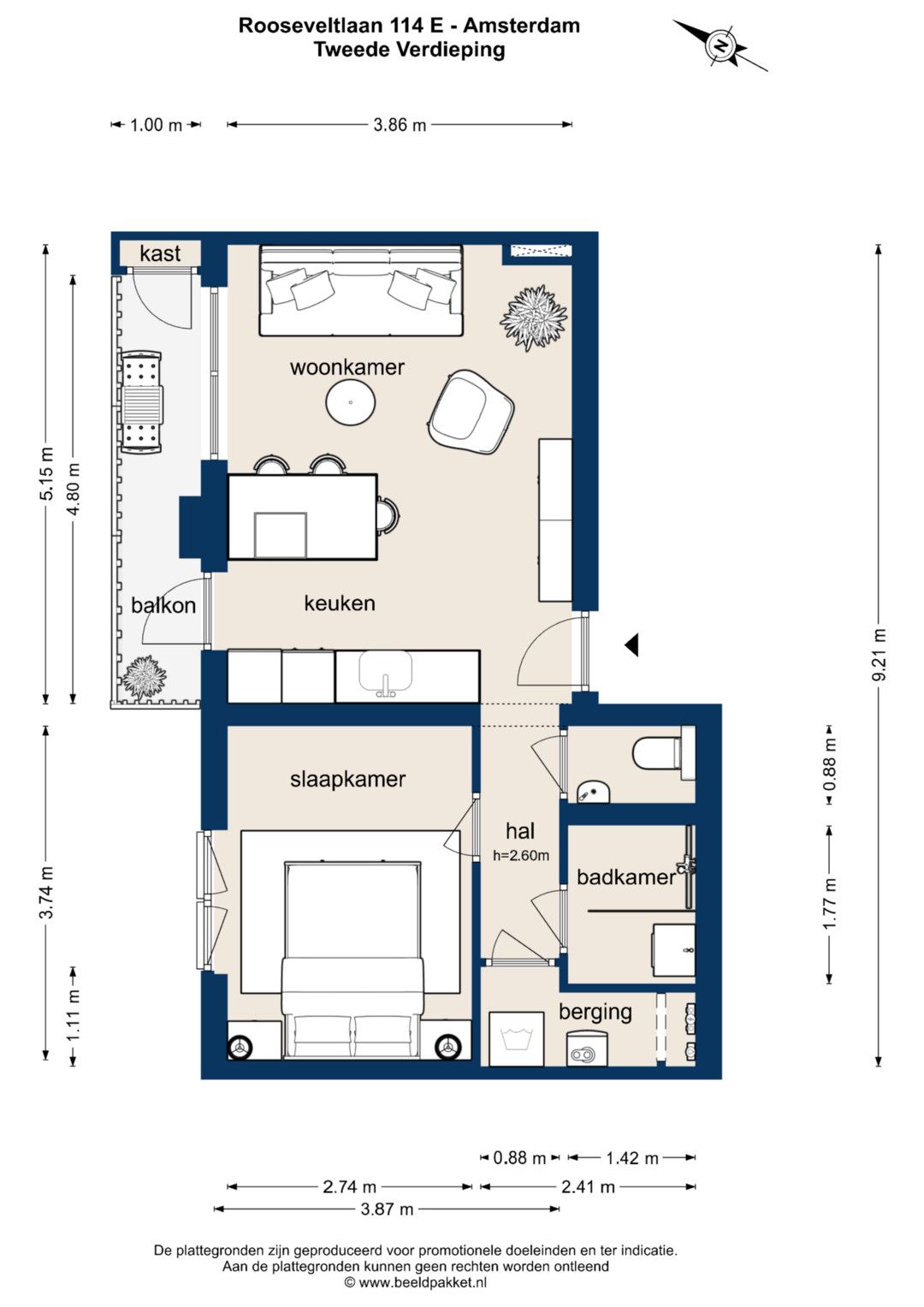 Foto 34 van Rooseveltlaan 114-E