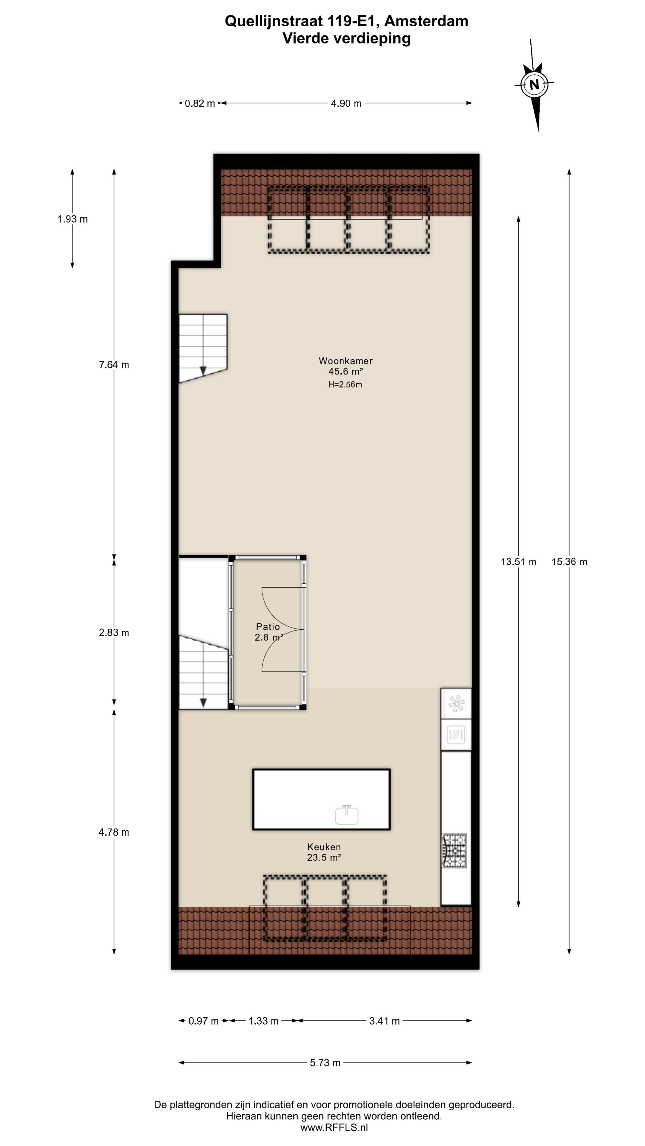 Foto 42 van Quellijnstraat 119-E1