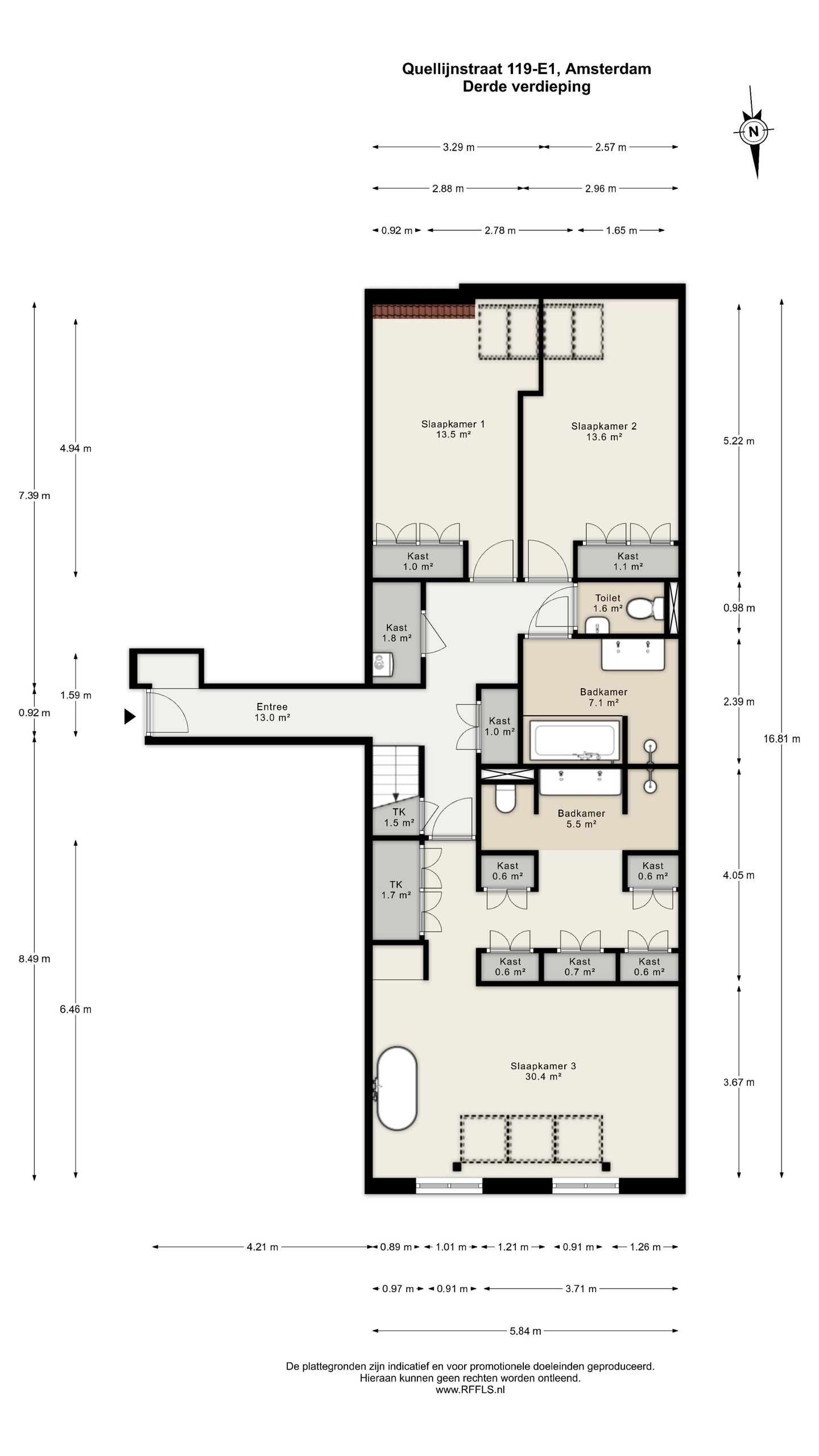 Foto 40 van Quellijnstraat 119-E1