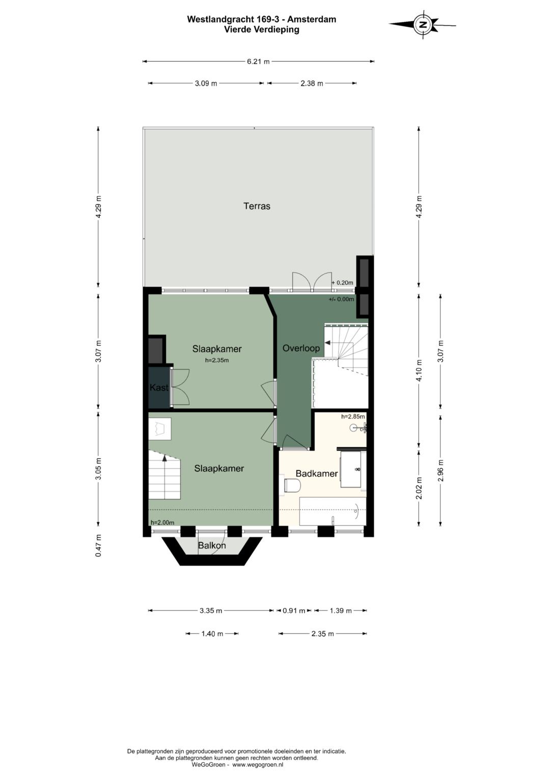 Foto 56 van Westlandgracht 169-3