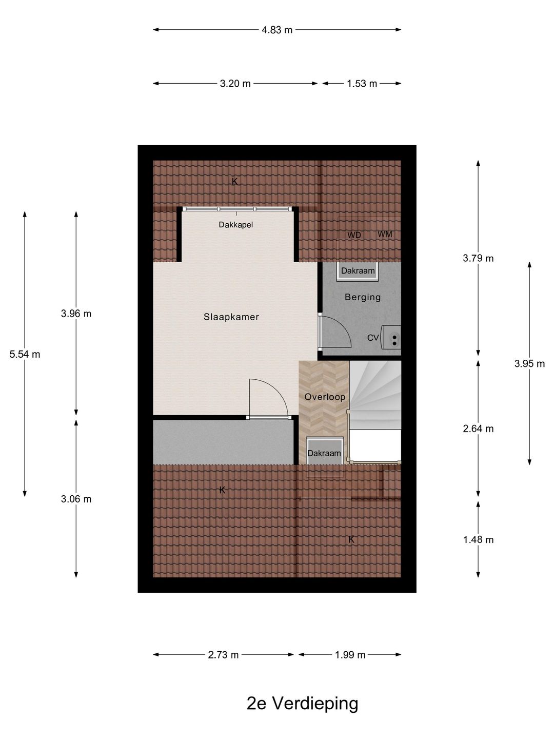 Spacious Terraced Home with A-Label Energy Rating in Family-Friendly Overkroeten — 43