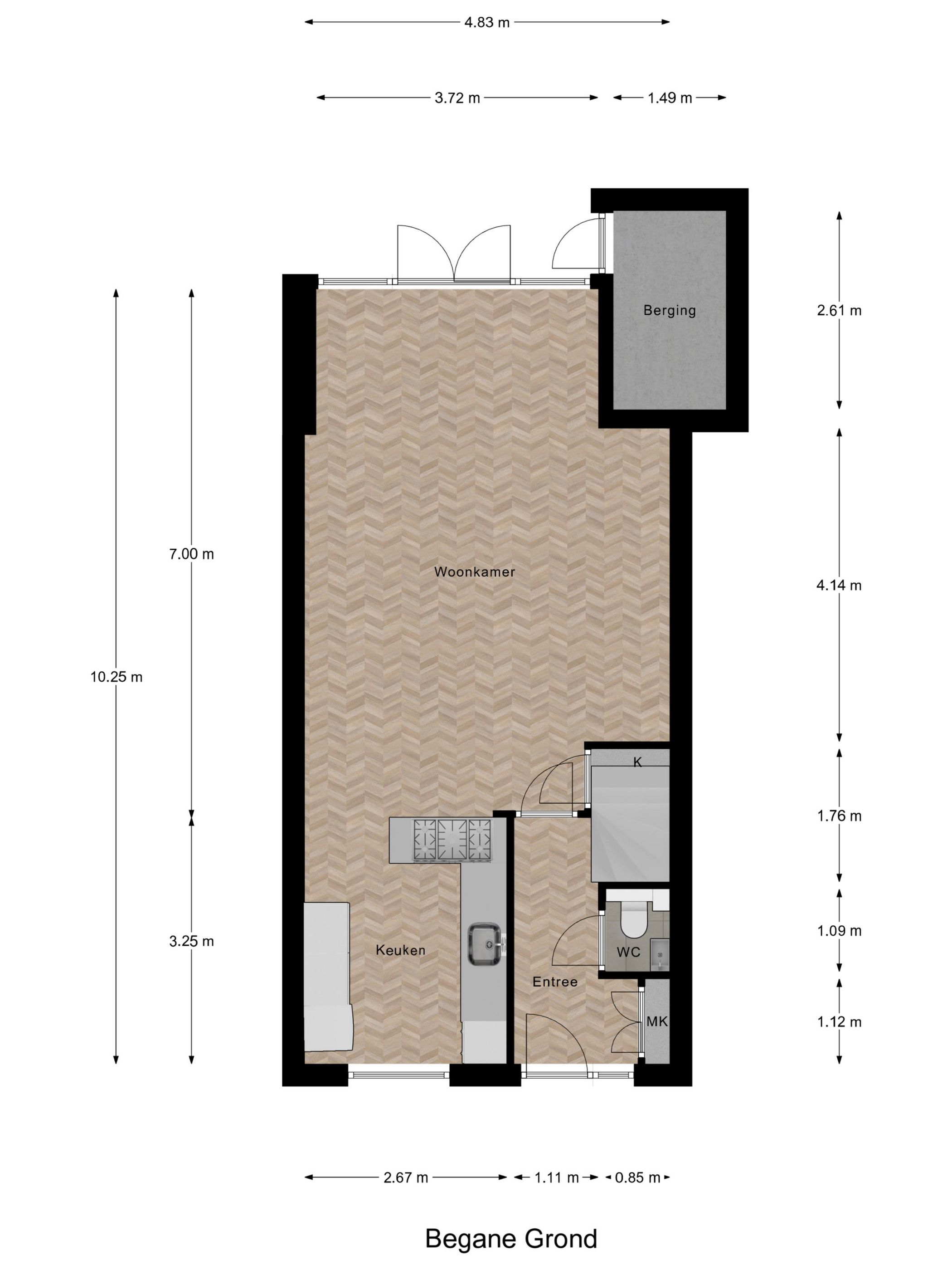 Spacious Terraced Home with A-Label Energy Rating in Family-Friendly Overkroeten — 39