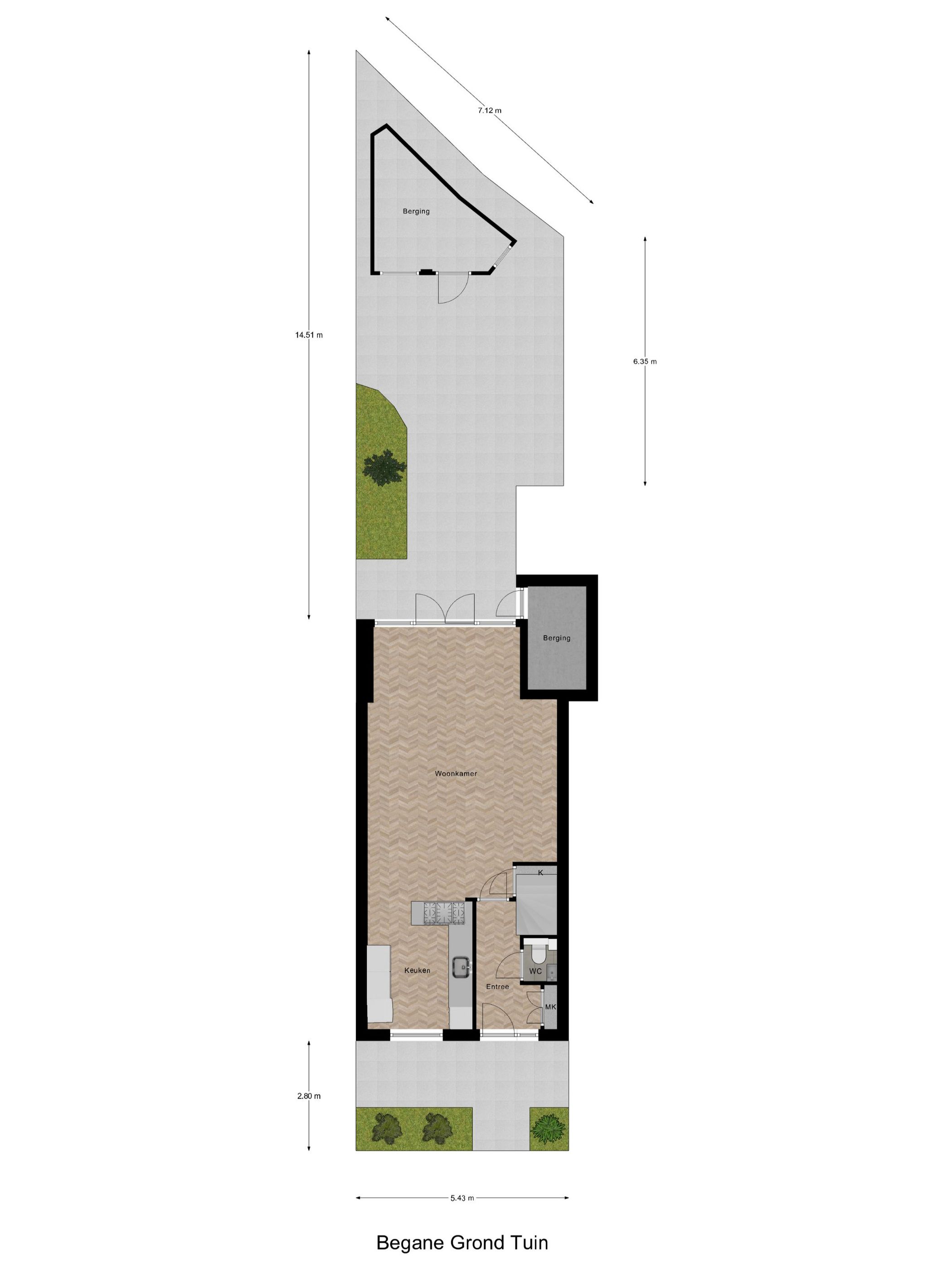 Spacious Terraced Home with A-Label Energy Rating in Family-Friendly Overkroeten — 45