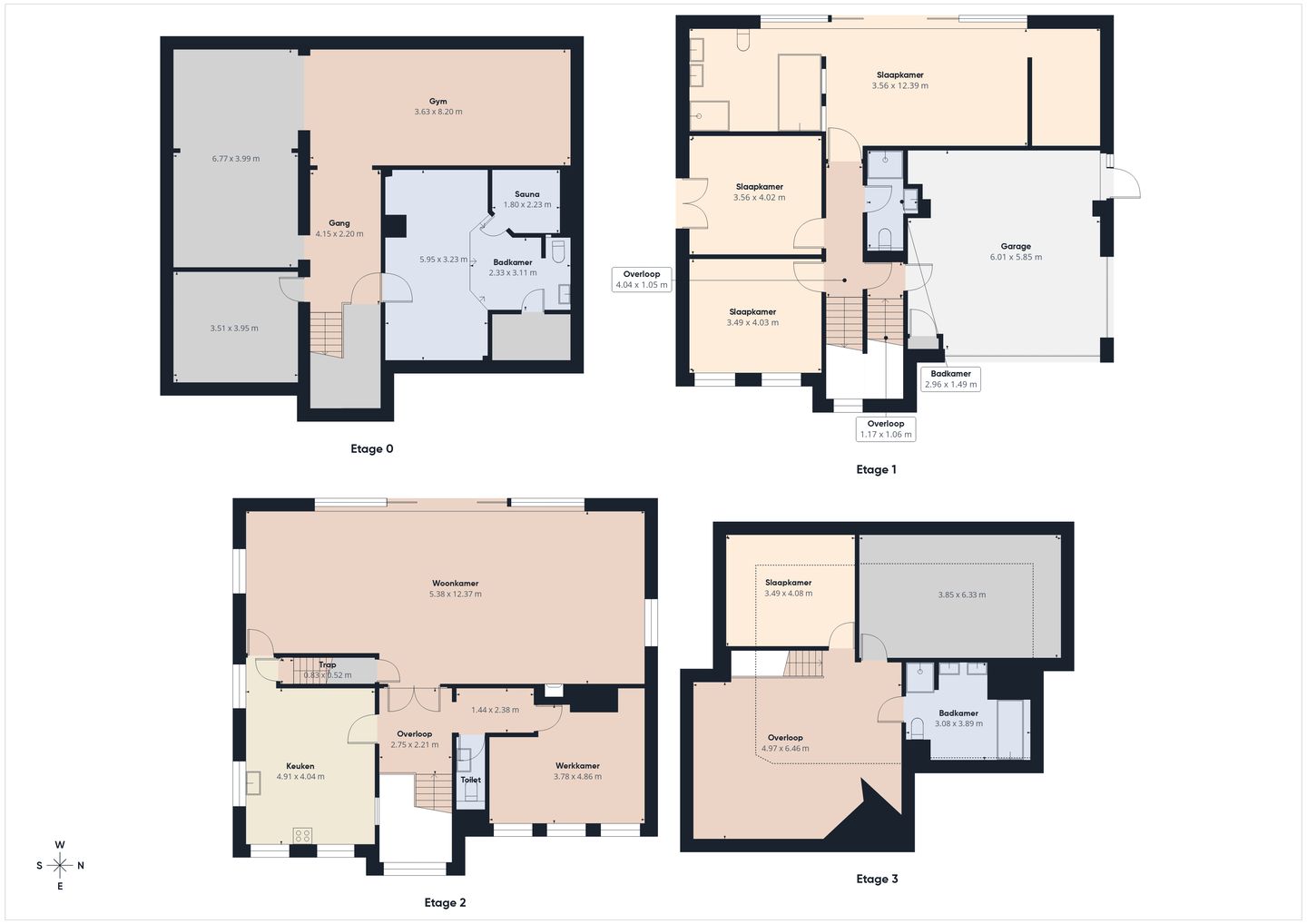 Luxury Villa with Wellness Facilities and Double Garage on Spacious Plot — 65