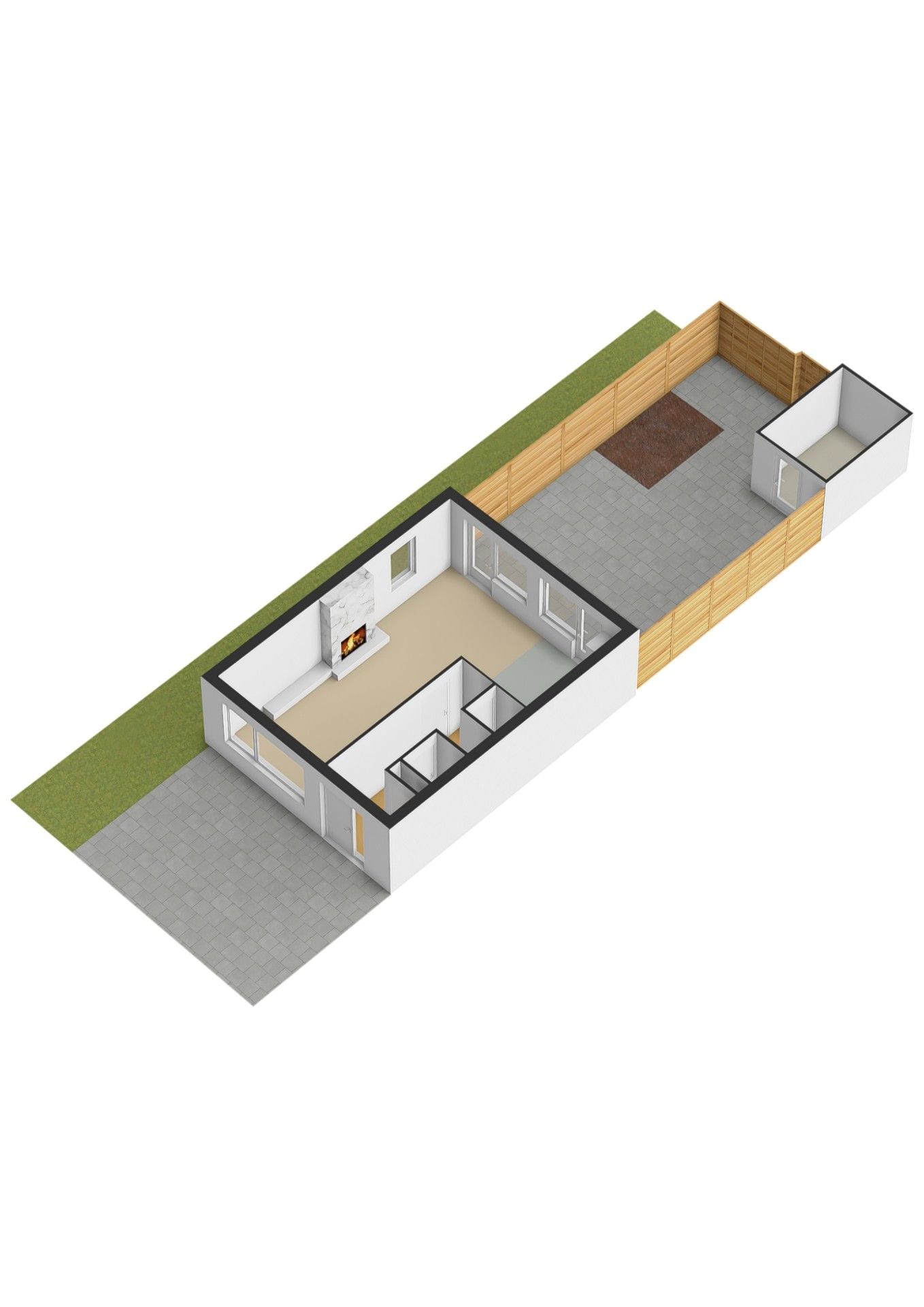 Spacious end terrace home with four bedrooms and sunny garden in quiet Blaricum courtyard — 42