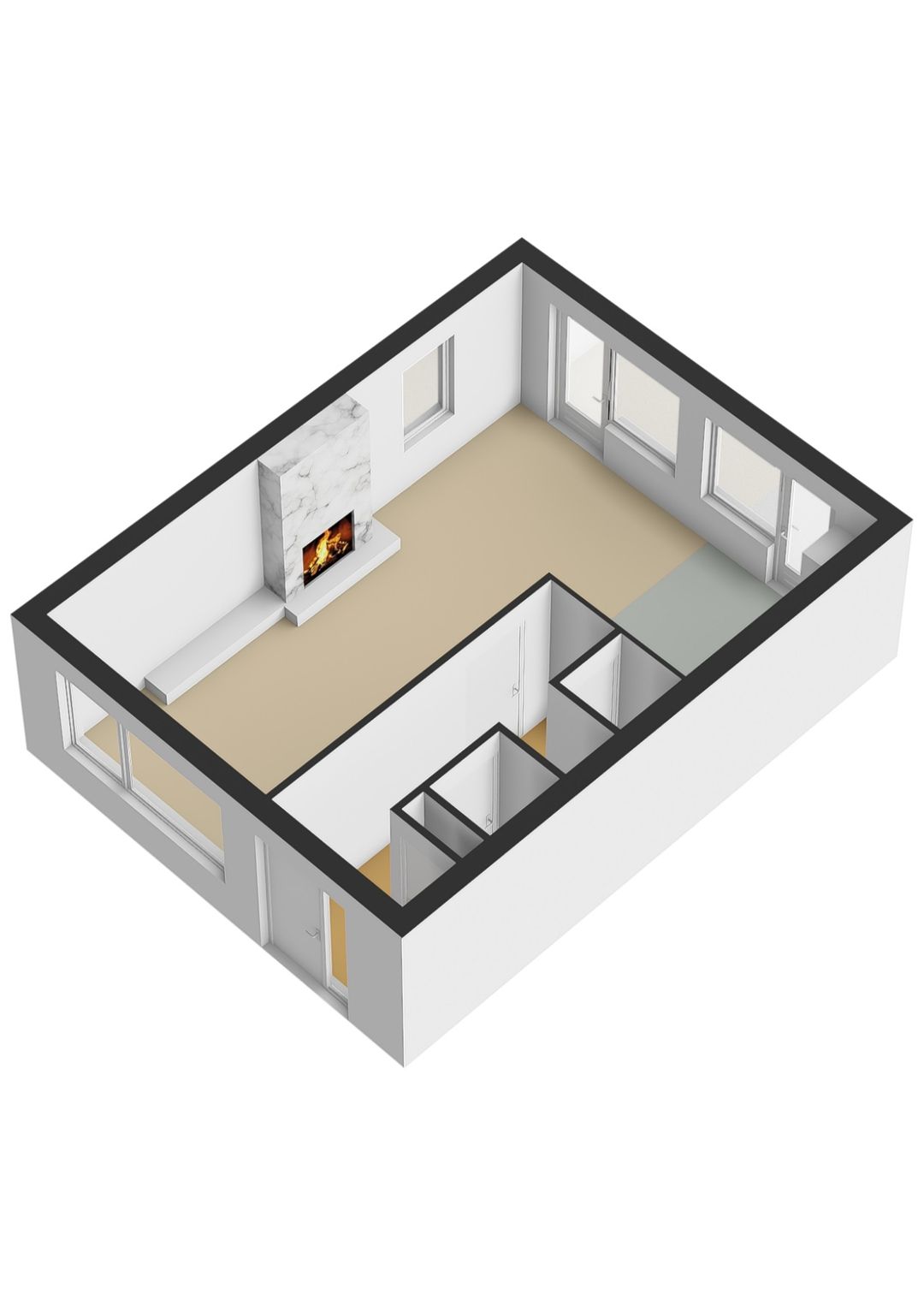 Spacious end terrace home with four bedrooms and sunny garden in quiet Blaricum courtyard — 32