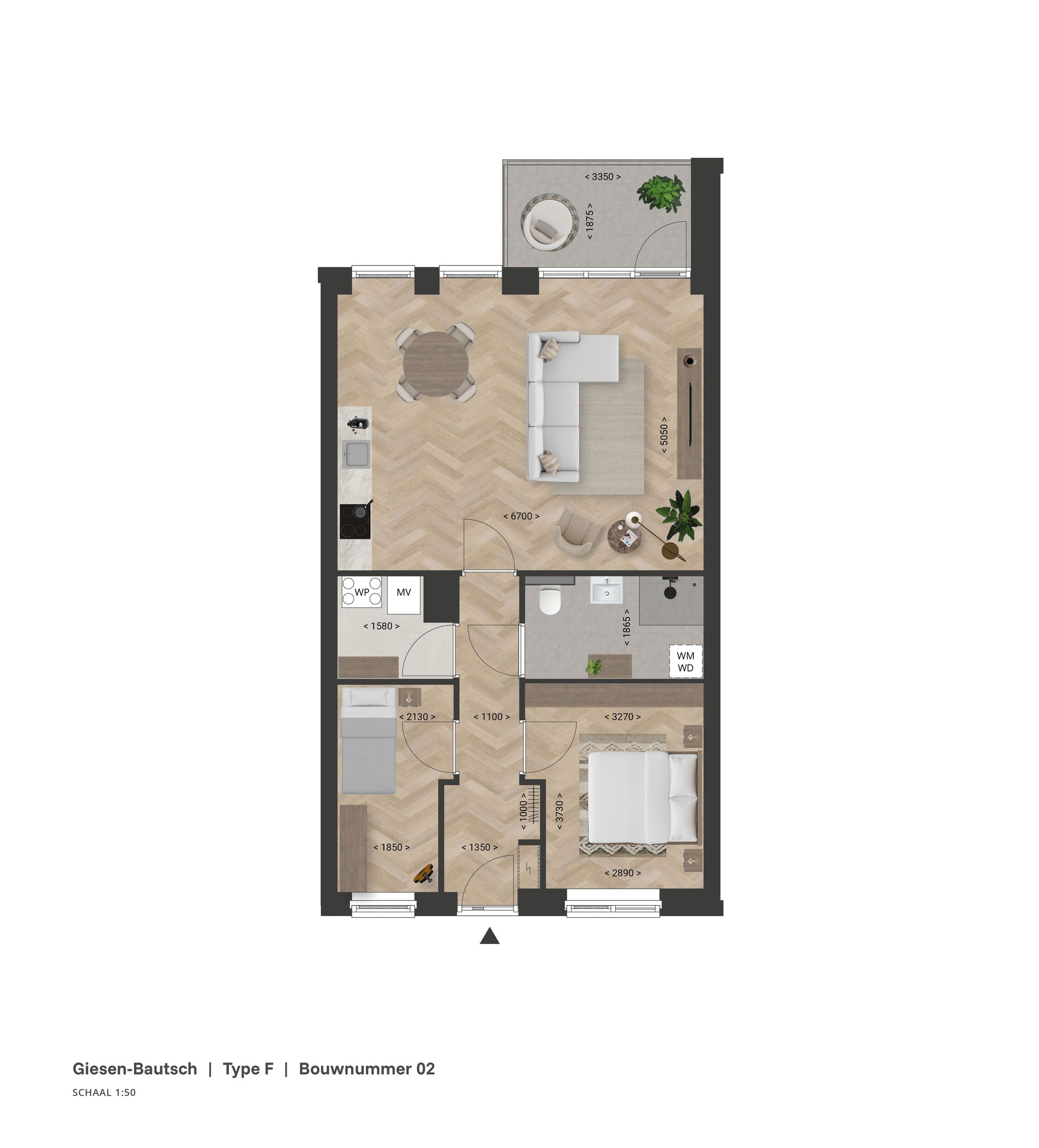 Foto 12 van Appartementen (Bouwnr. 02 F)