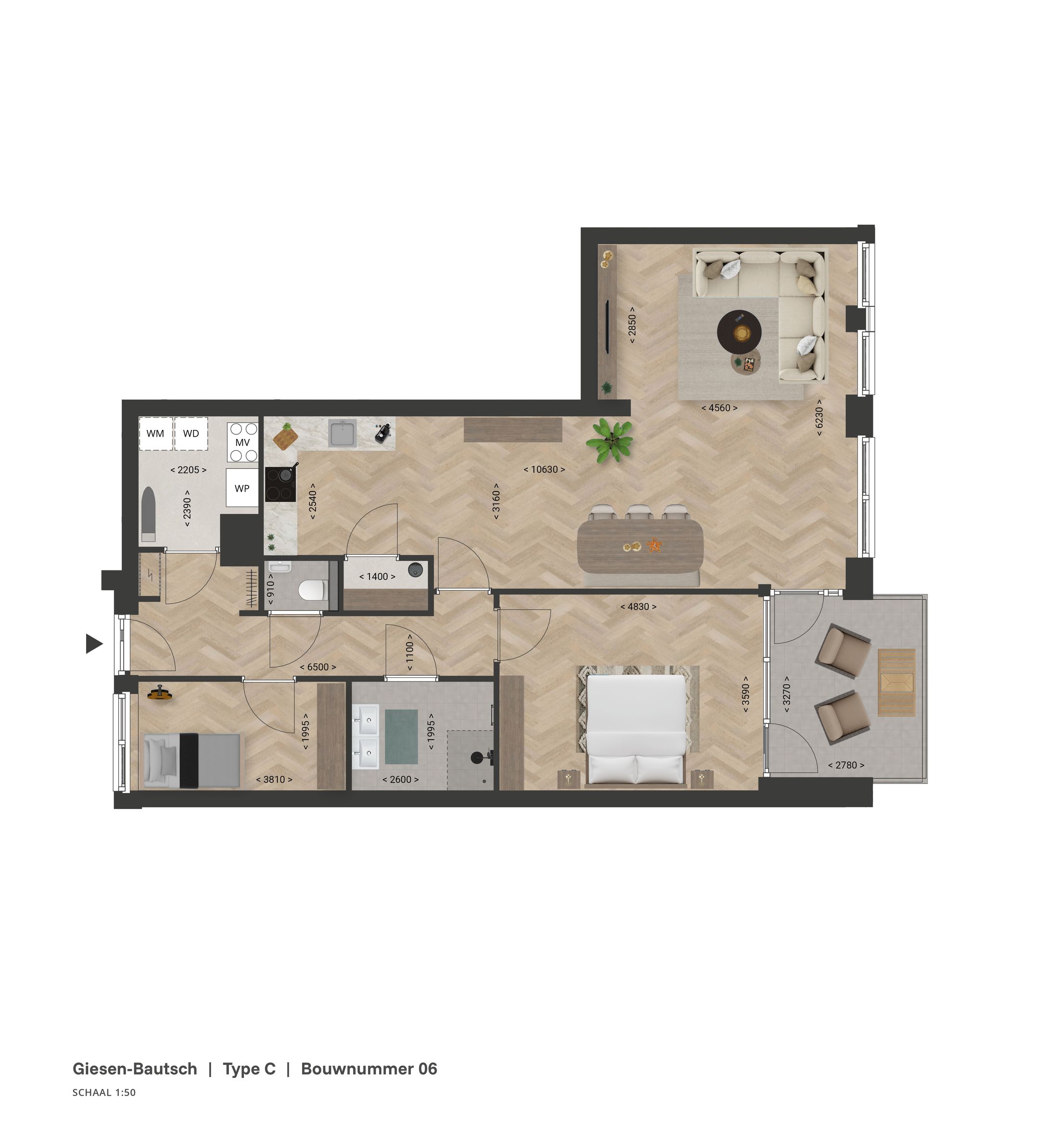 Foto 12 van Appartementen (Bouwnr. 10 Csp)