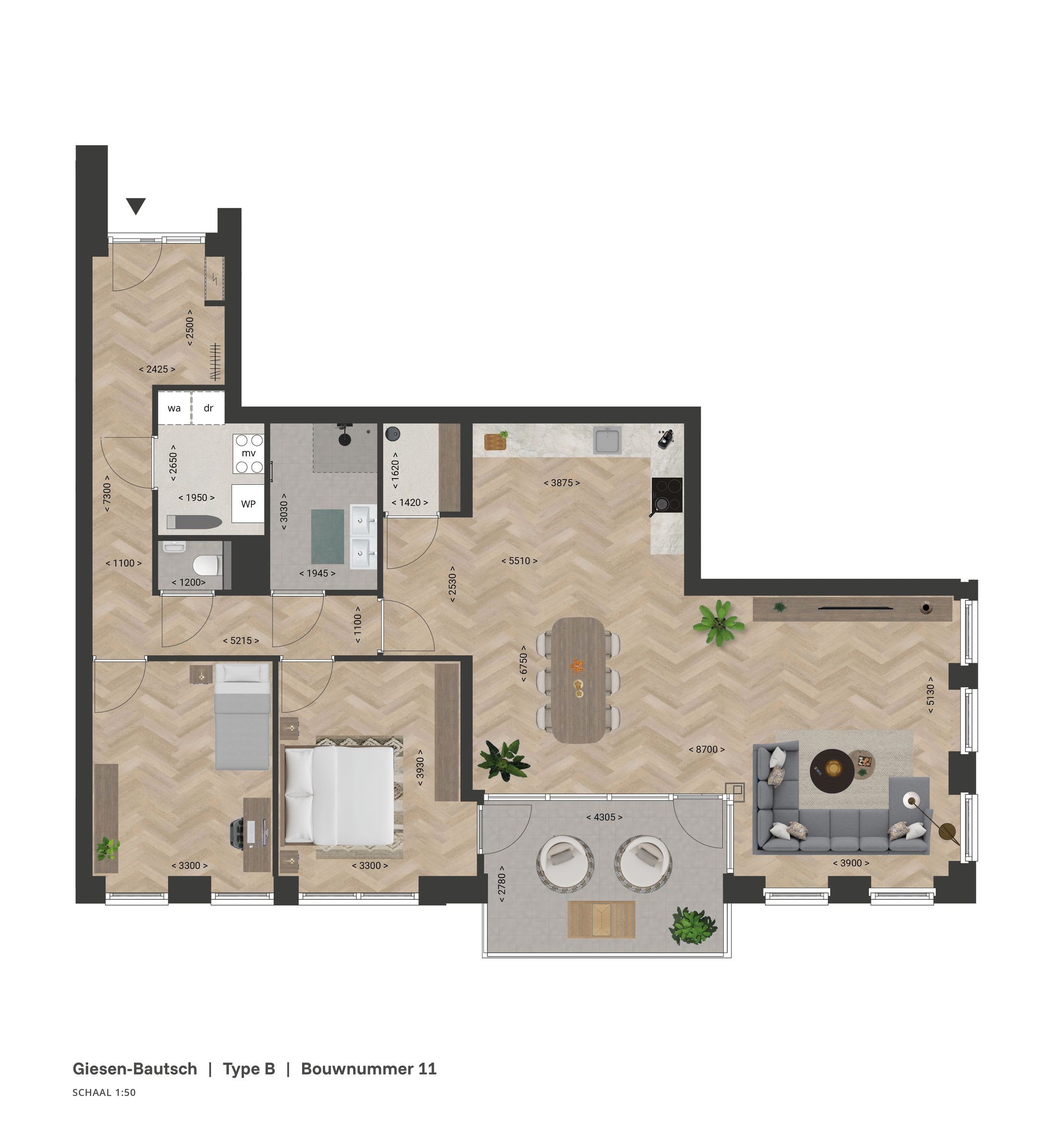 Foto 12 van Appartementen (Bouwnr. 11 B)