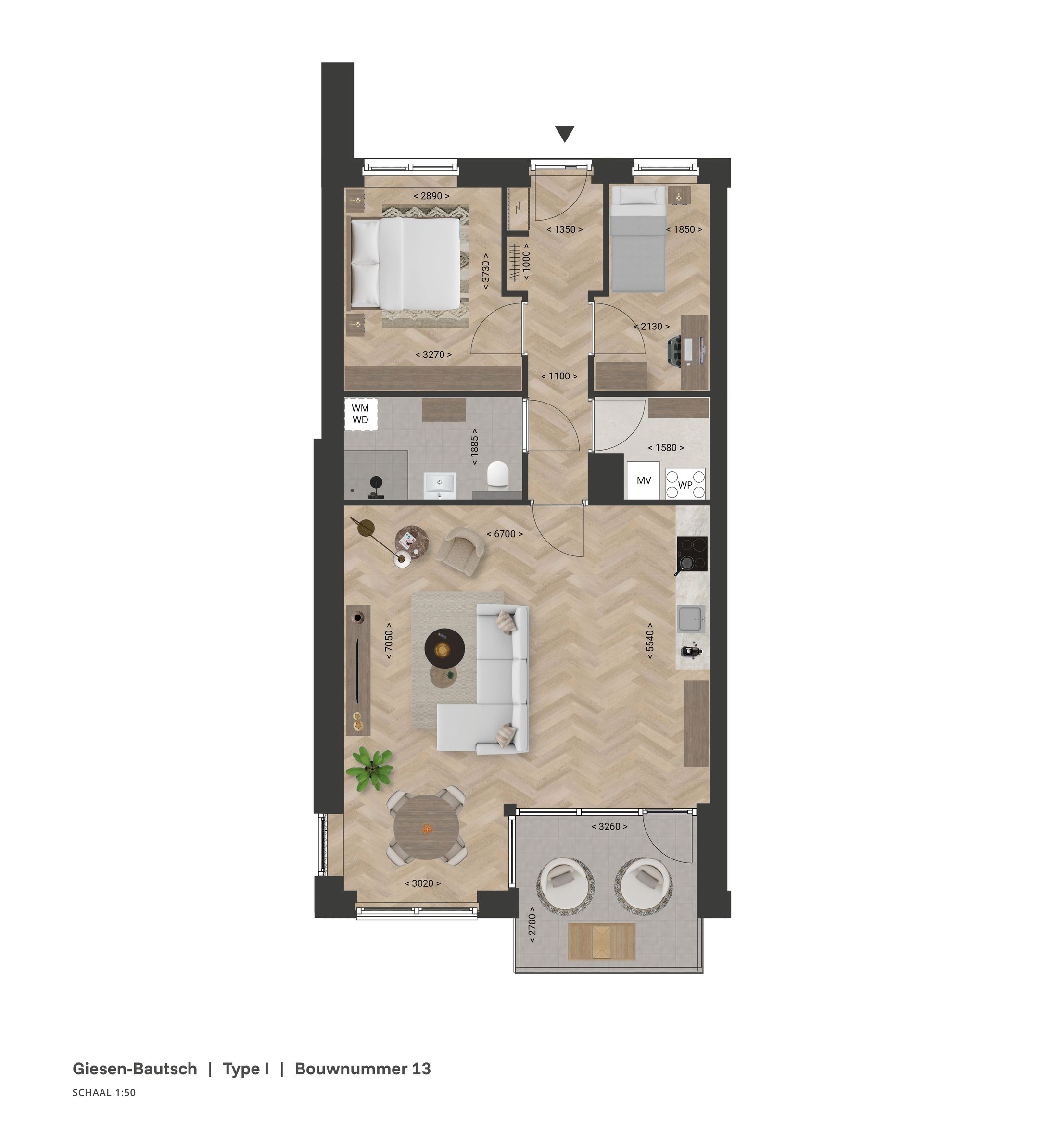 Modern New Build Apartment with Private Parking at Giesen Bautsch Heerlen — 12