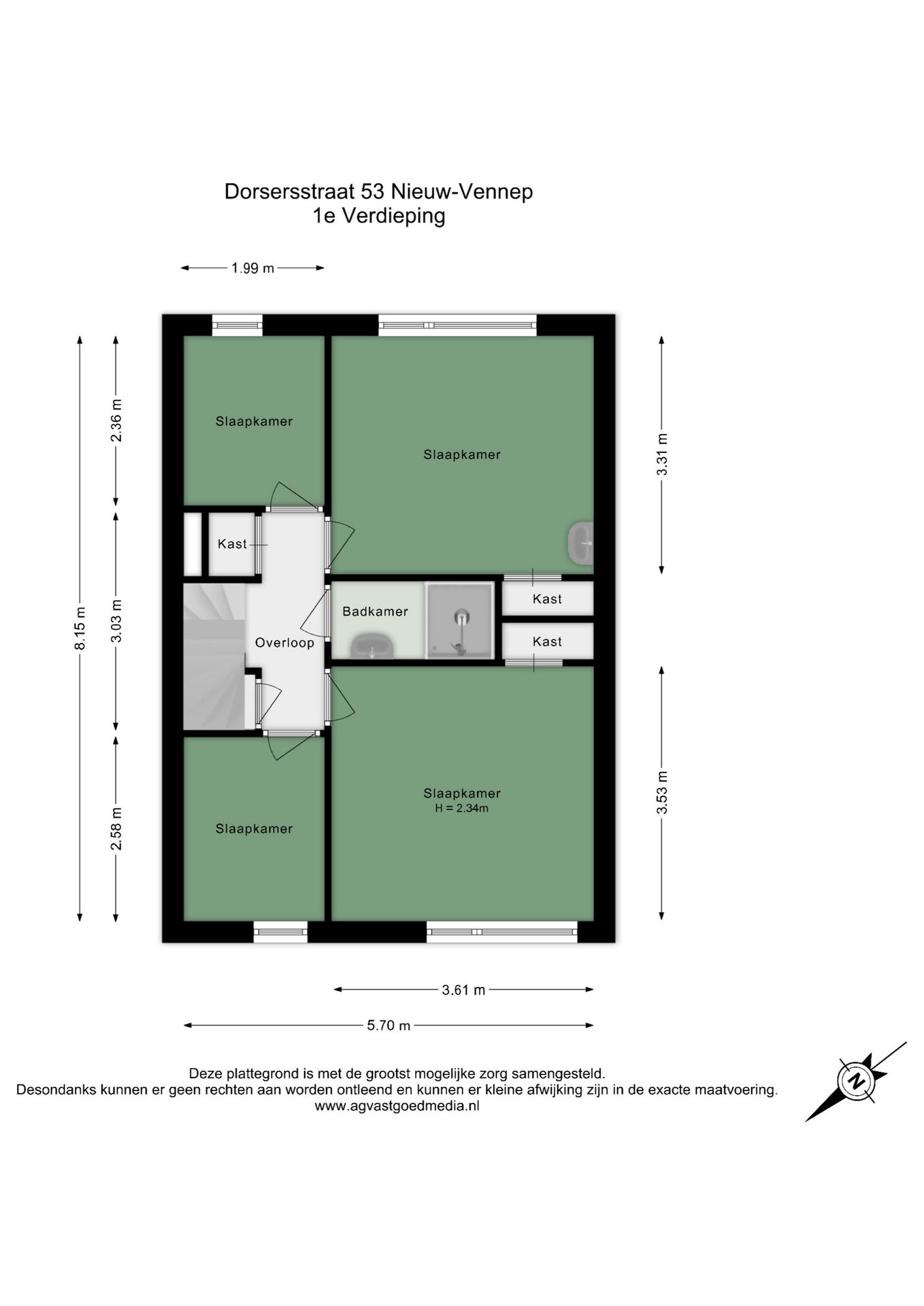 Renovation Terraced House with Five Bedrooms and Sunny Southeast Garden in Nieuw-Vennep — 60
