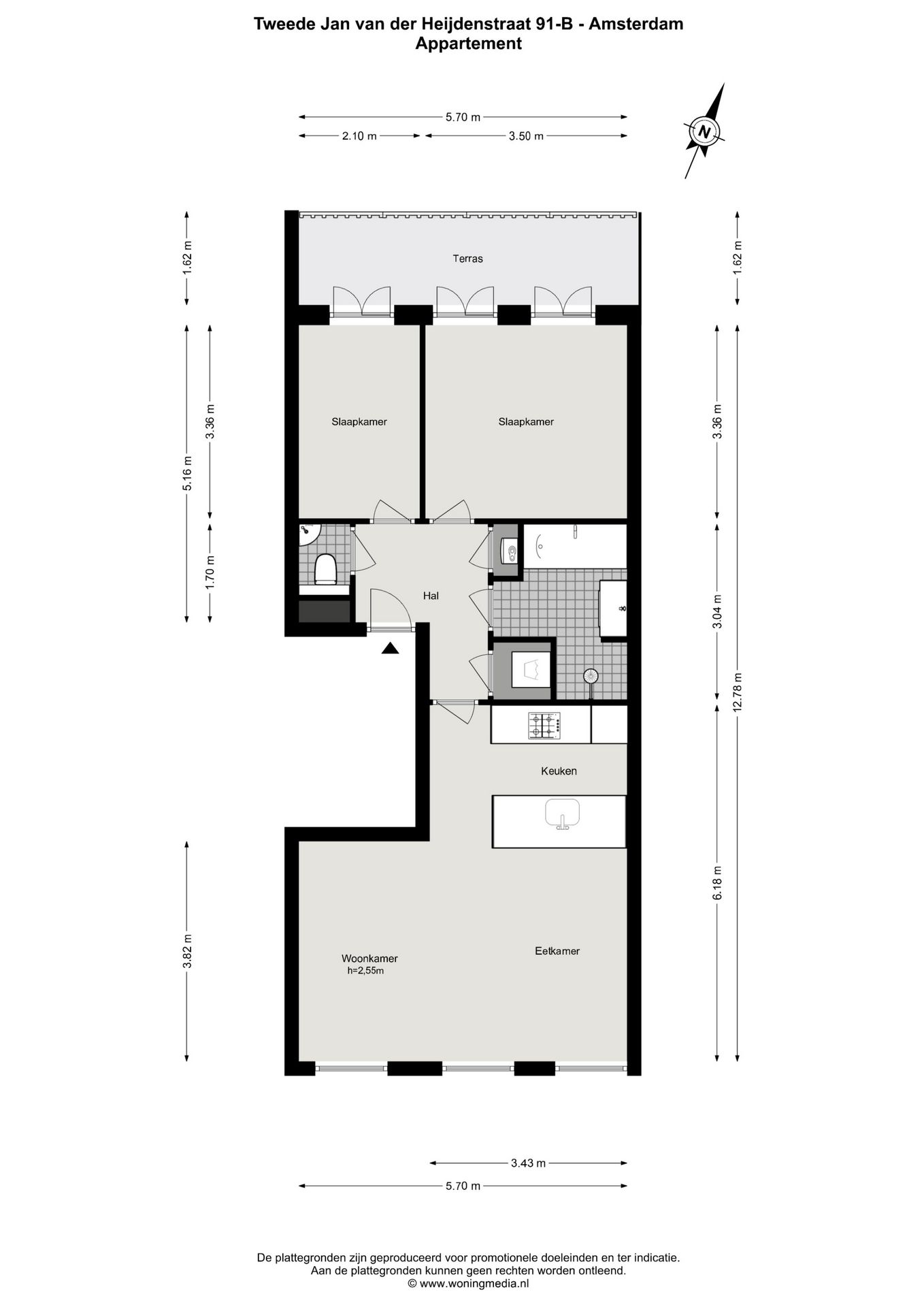 Foto 33 van Tweede Jan van der Heijdenstraat 91-B