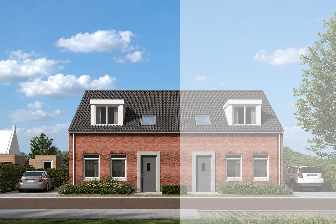 Foto 1 van Halfvrijstaande gezinswoning Type C (Bouwnr. 22)