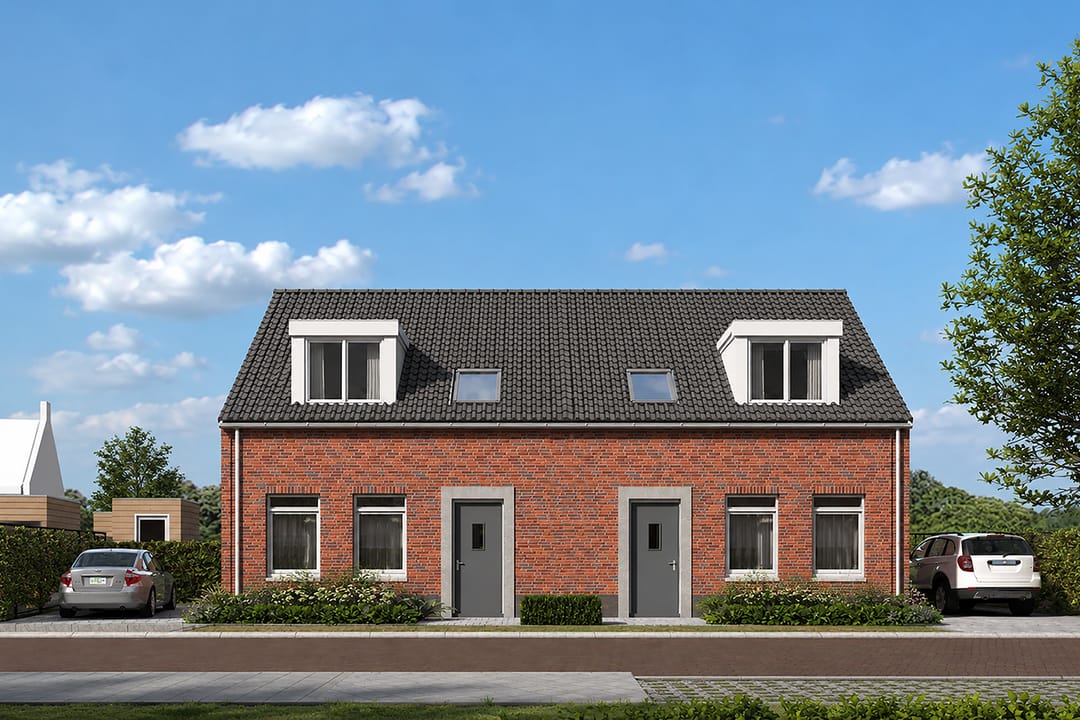 Foto 2 van Halfvrijstaande gezinswoning Type C (Bouwnr. 22)