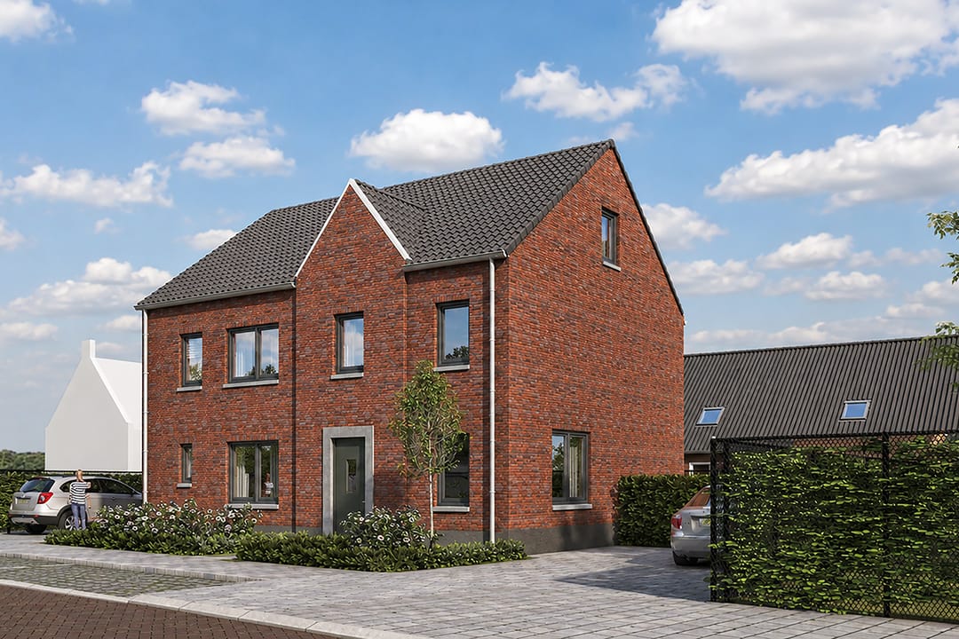 Photo 2 of Halfvrijstaande gezinswoningen Type A2 (Bouwnr. 11)