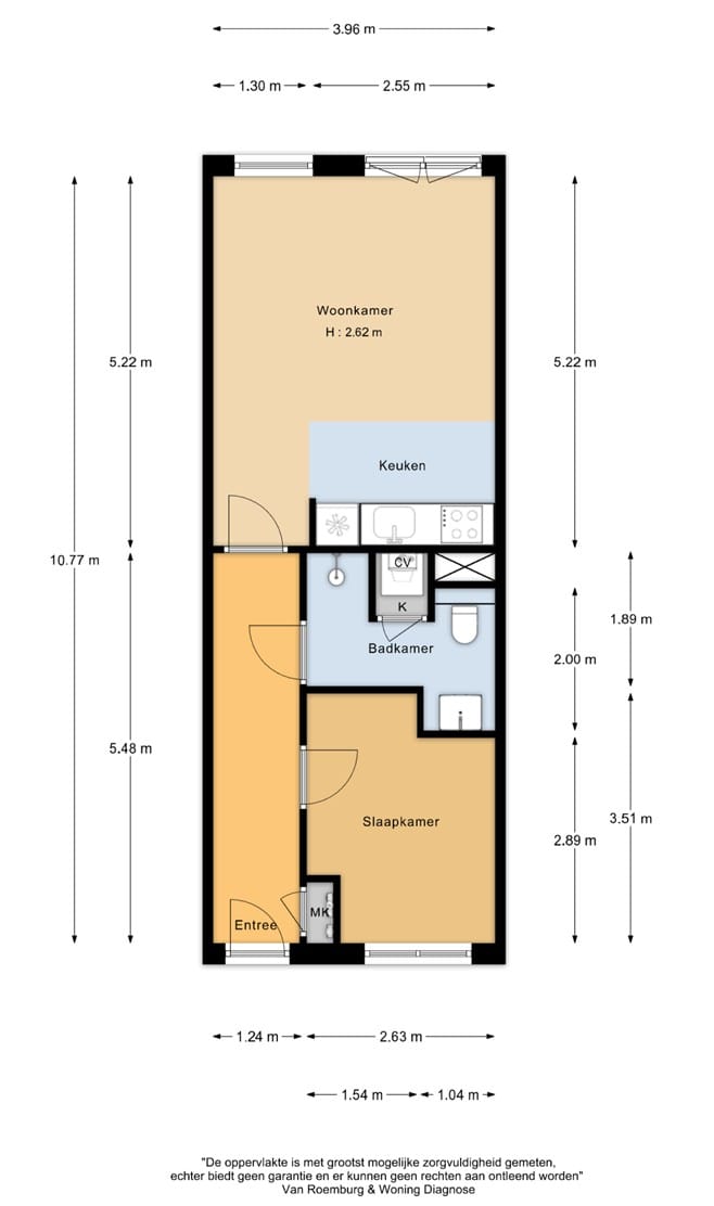 Studio te koop: Ambachtsmark 219, Almere