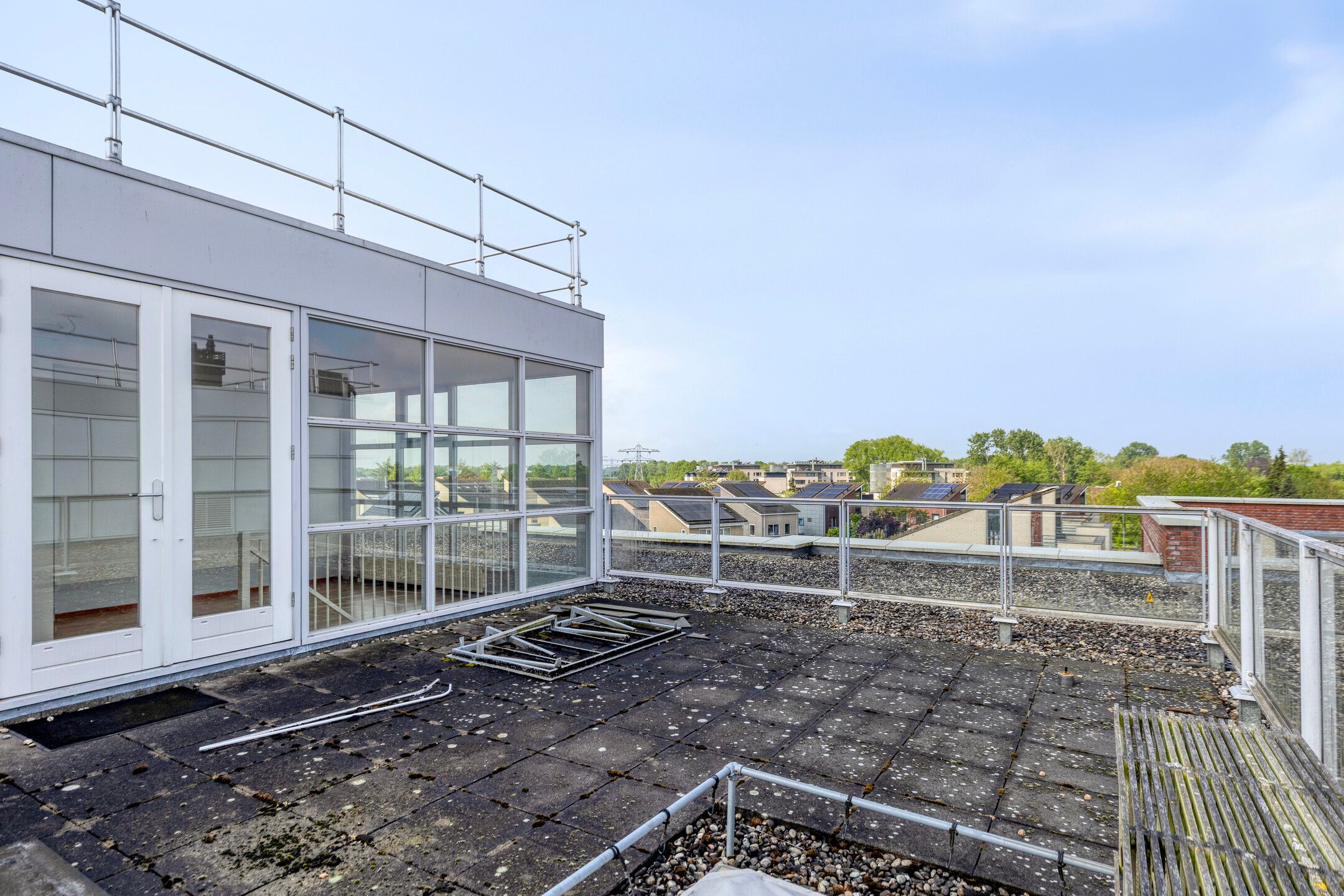 Spacious Double Upper Floor Apartment with Large Rooftop Terrace in Villa Delta Complex — 27