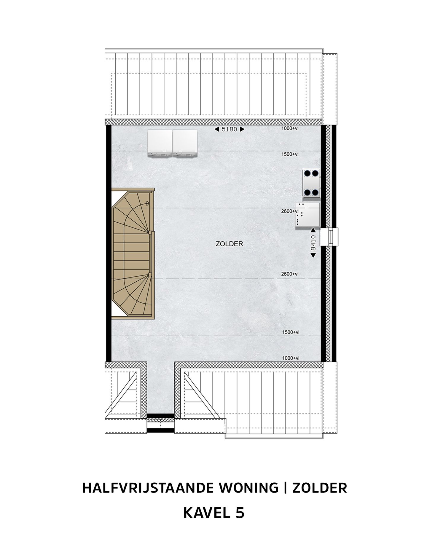 Foto 10 van Halfvrijstaande woningen (Bouwnr. 5)