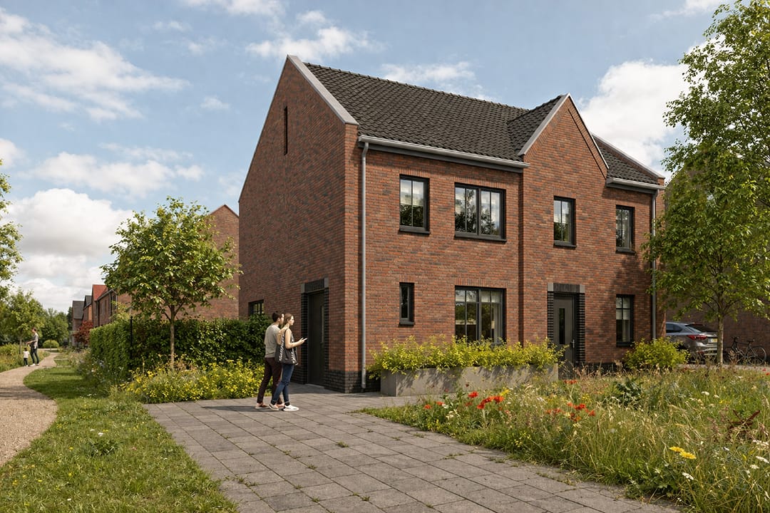 Foto 2 van Halfvrijstaande woningen (Bouwnr. 6)