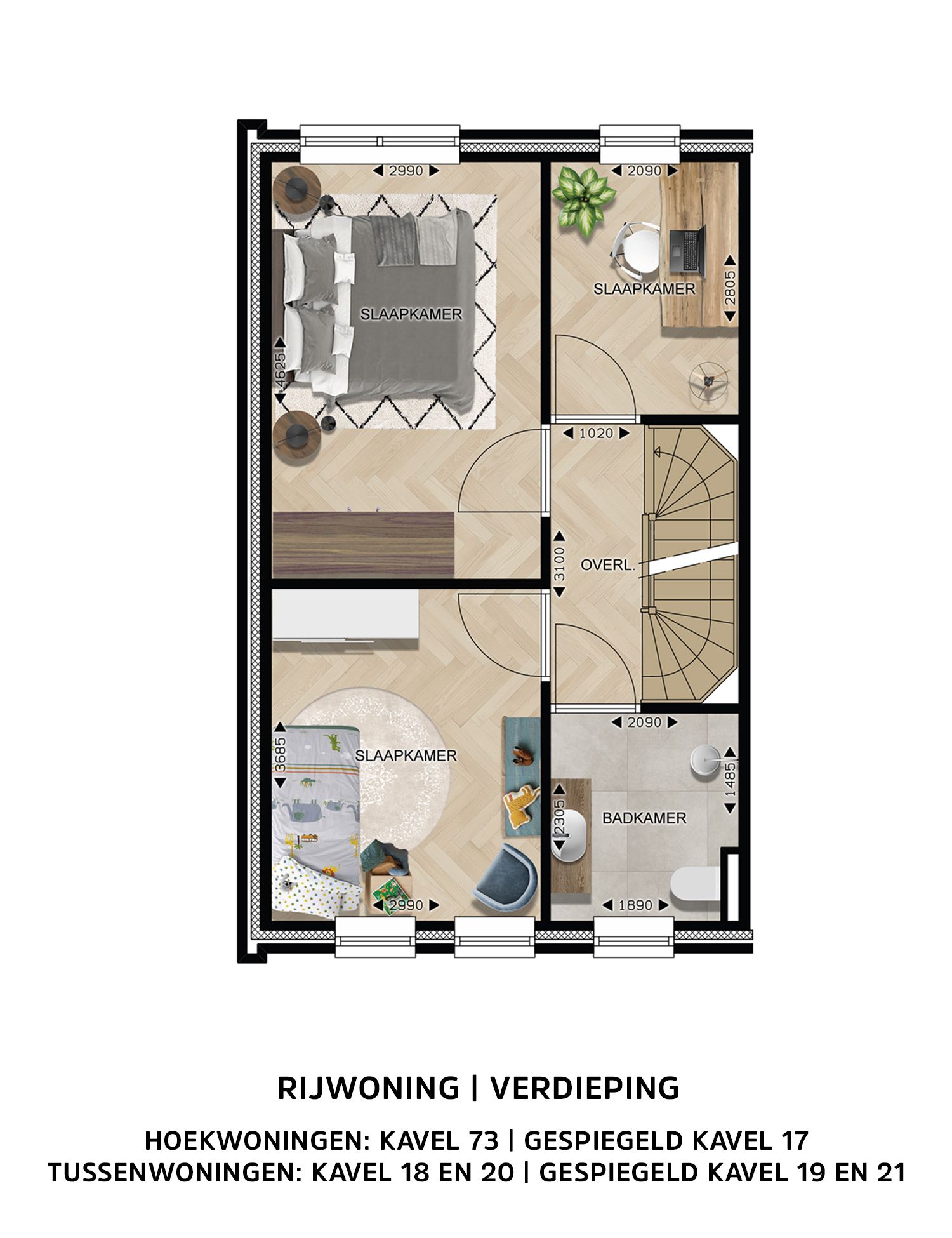 Foto 9 van Rijwoningen (Bouwnr. 18)