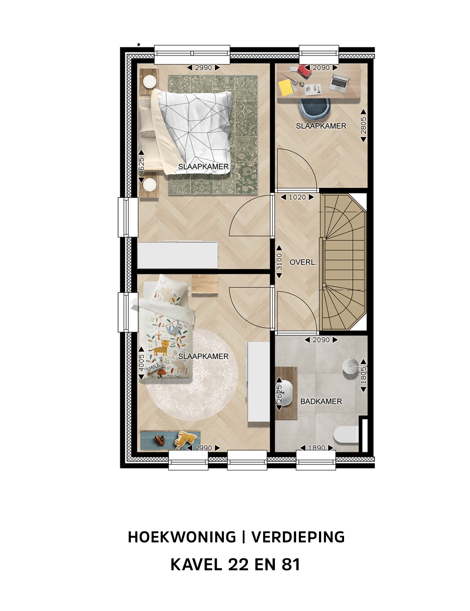 Foto 9 van Rijwoningen (Bouwnr. 81)