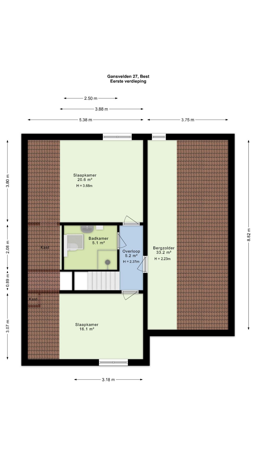 Fully Accessible Detached Bungalow with Landscaped Garden in Heivelden — 54