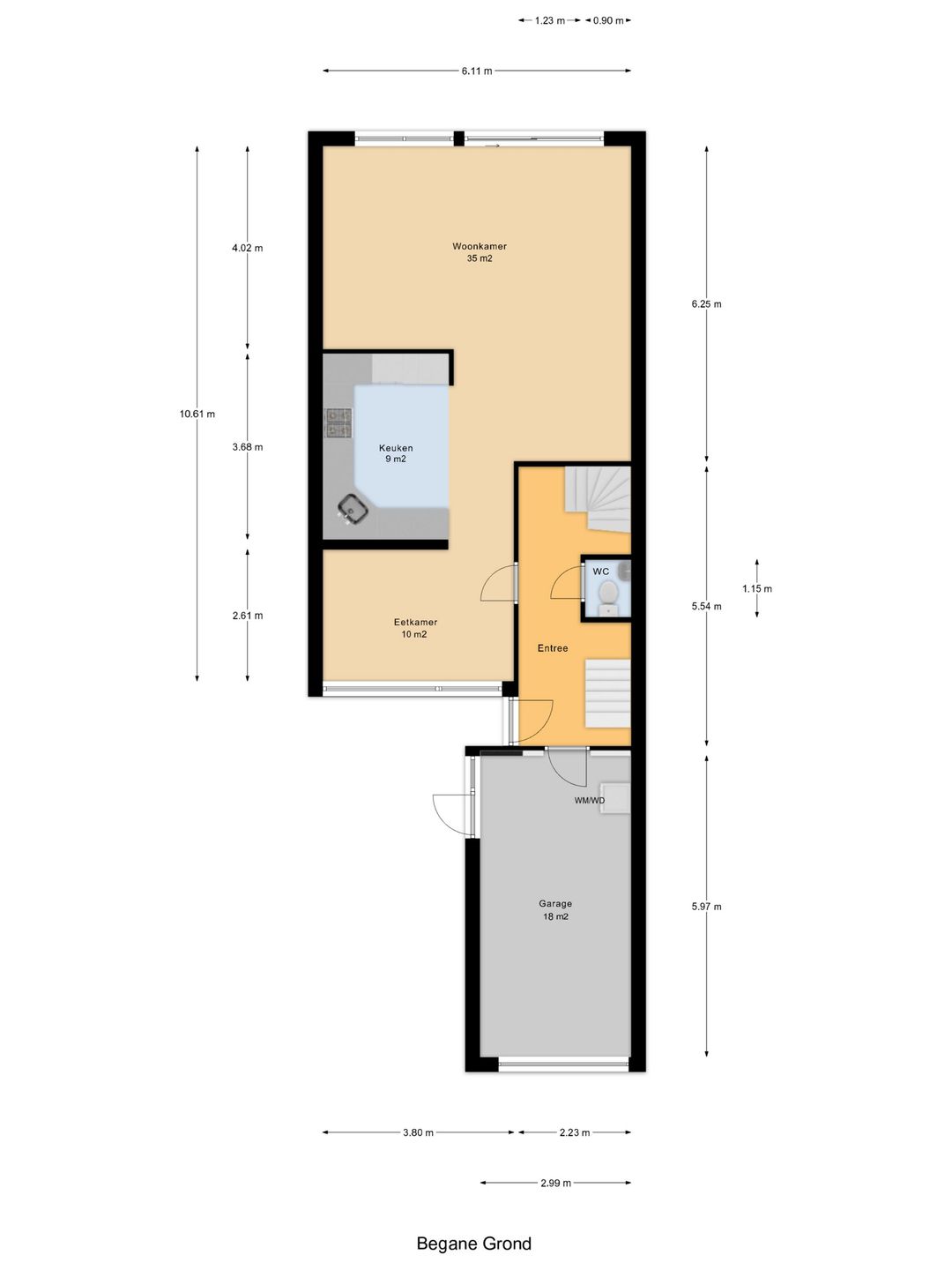 Spacious Terraced Home with Water Views in Gouda's Water- en Grassenbuurt — 16