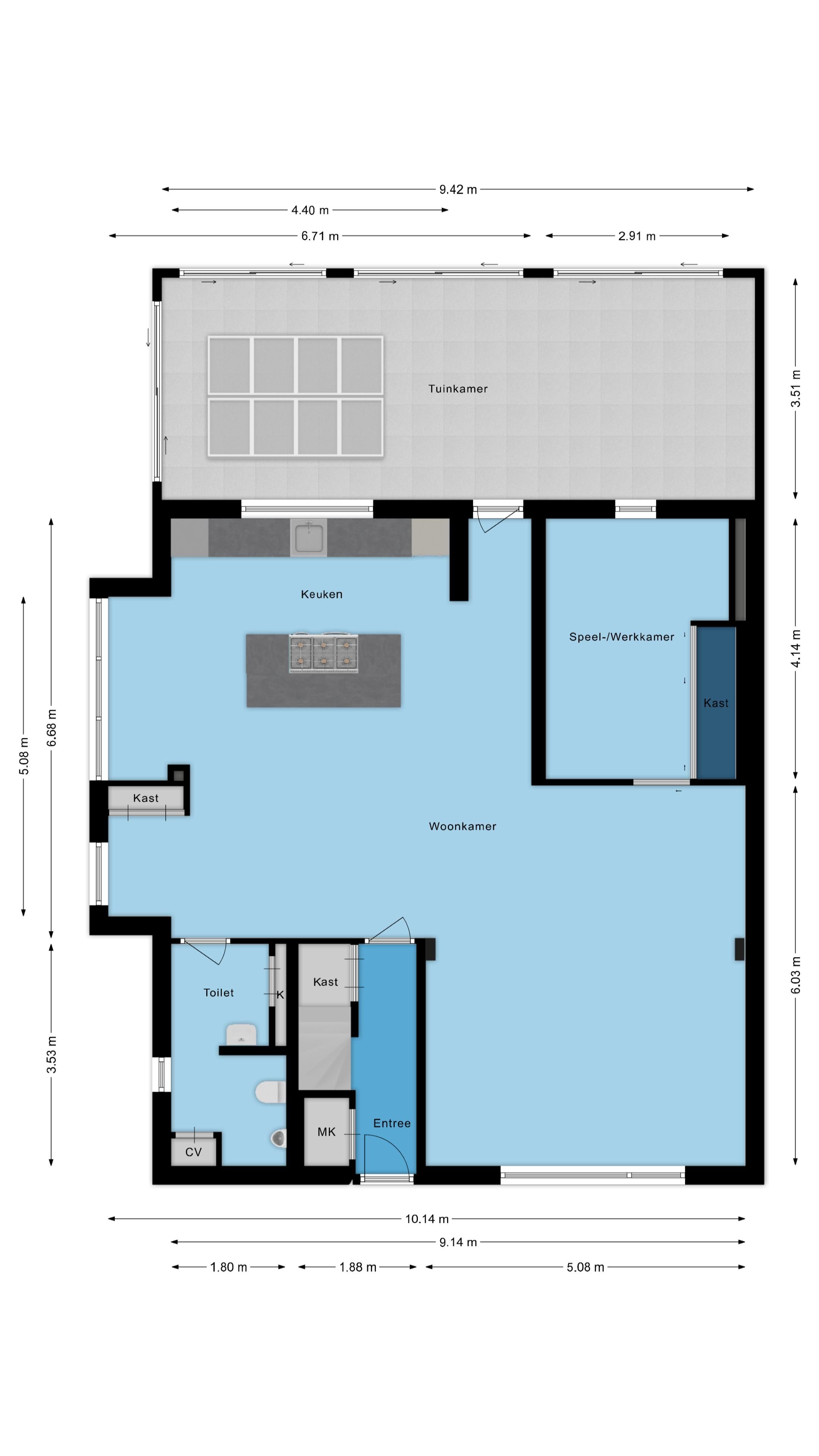 Spacious Semi-Detached Family Home with Outbuilding in Hoogeloon — 60