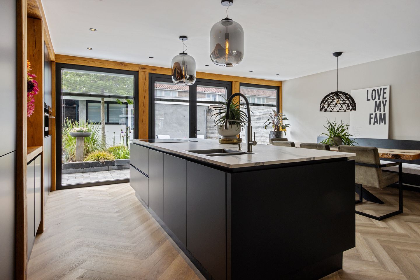 Completely Renovated Corner Home with Heated Pool and Garage in Central Emmeloord — 19