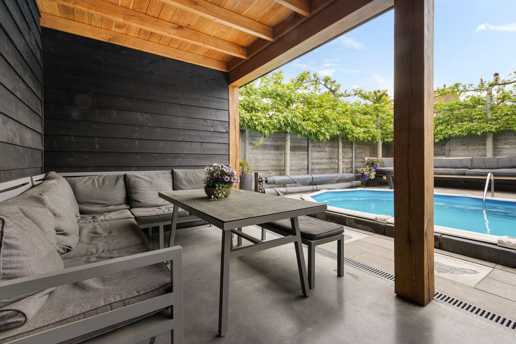 Completely Renovated Corner Home with Heated Pool and Garage in Central Emmeloord — 42