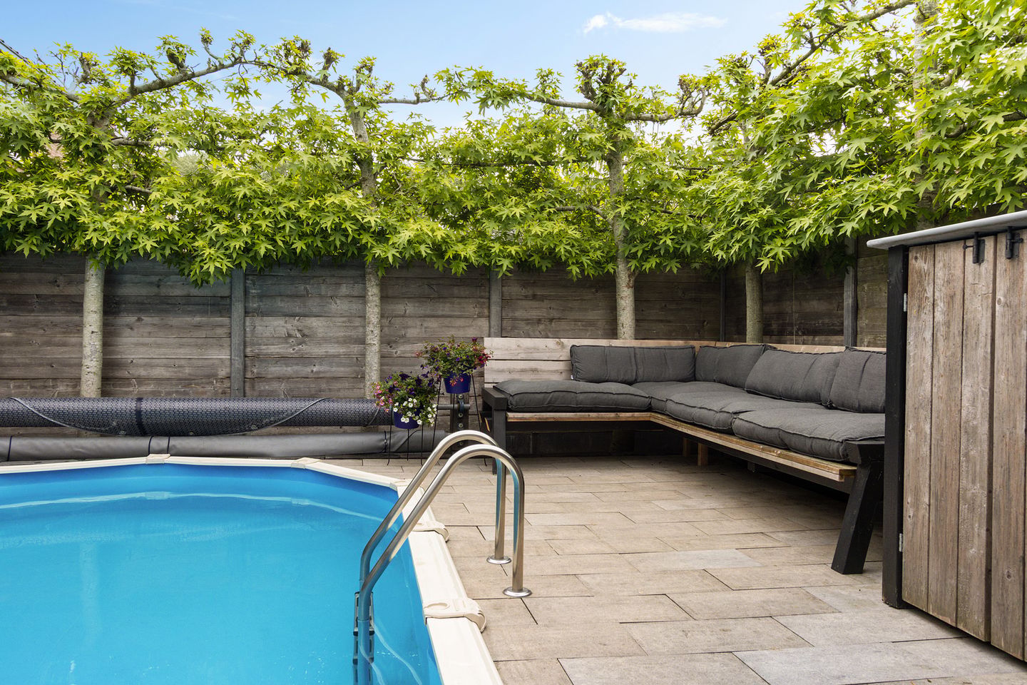 Completely Renovated Corner Home with Heated Pool and Garage in Central Emmeloord — 44