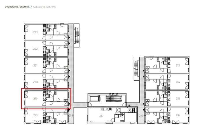 Studio te koop: Ambachtsmark 219, Almere