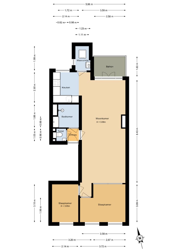 Foto 4 van Obrechtstraat 347