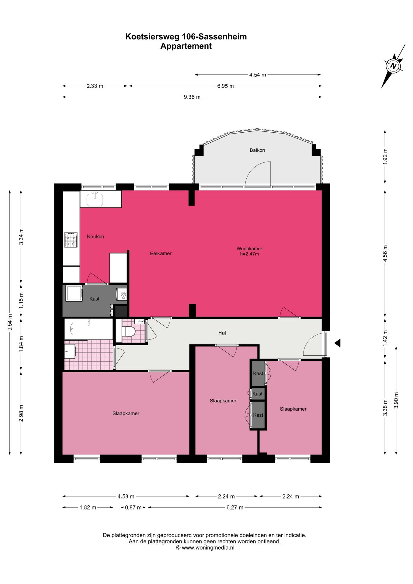 Spacious Move-In Ready Apartment with Sunny Balcony in Popular Postwijk Neighborhood — 29