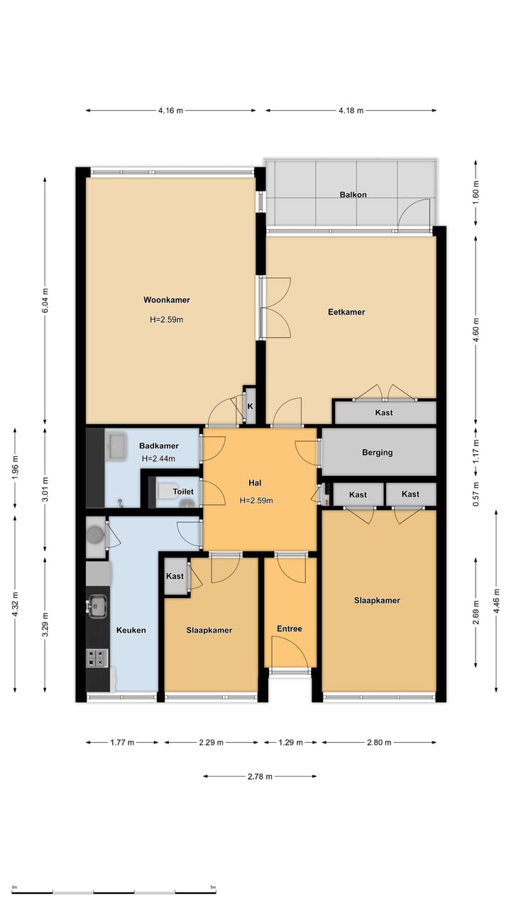 Appartement te koop: Galerij 134, Amstelveen