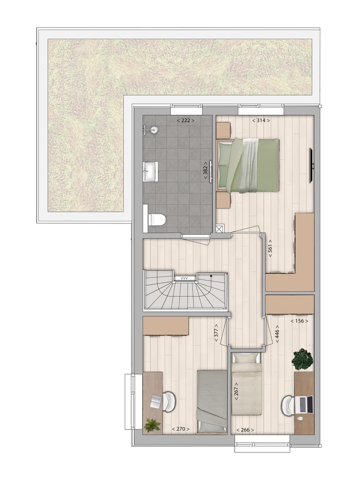 Foto 5 van Halfvrijstaande woning (Bouwnr. 42)