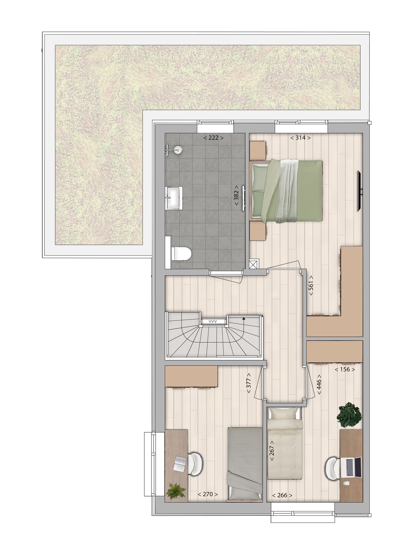 Photo 4 of Halfvrijstaande woning (Bouwnr. 40)