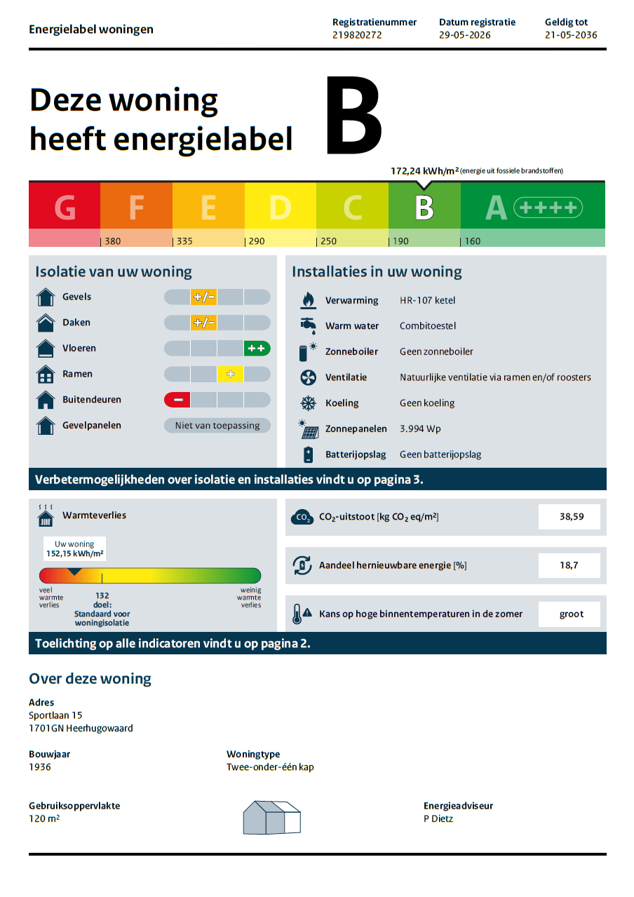 Photo 54 of Sportlaan 15
