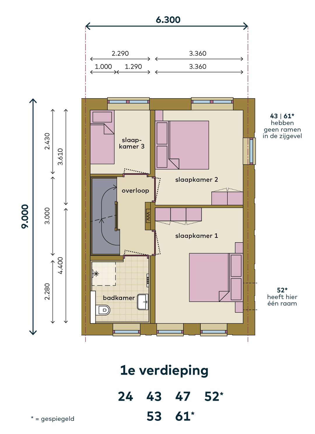 Foto 23 van De Pleinen 43 (Bouwnr. 43)