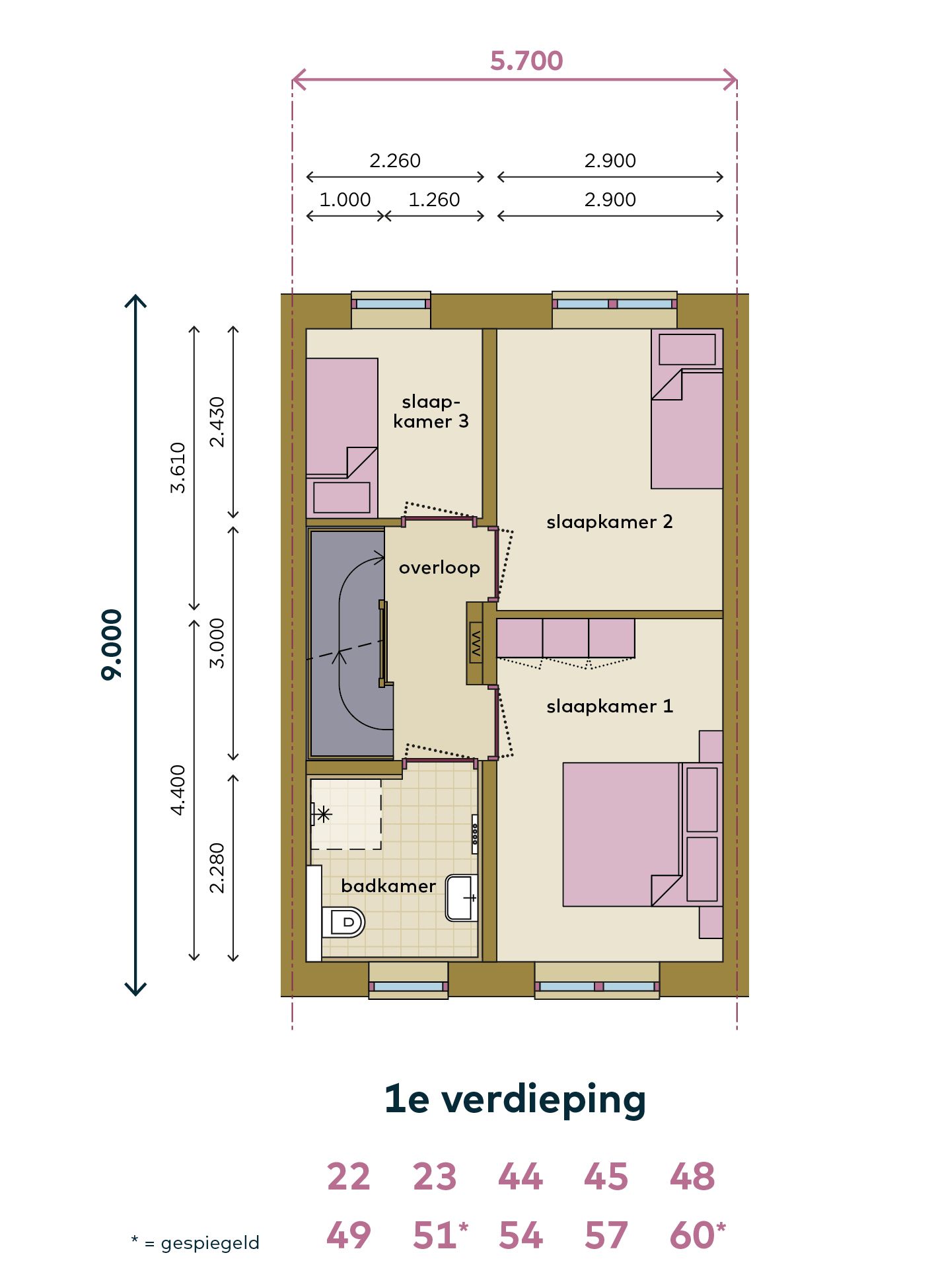 Foto 15 van De Pleinen 43 (Bouwnr. 43)
