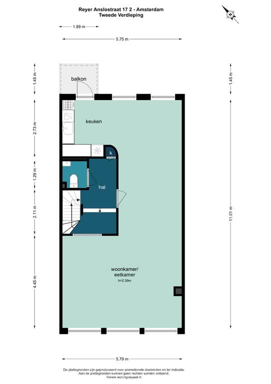 Foto 33 van Reyer Anslostraat 17-2