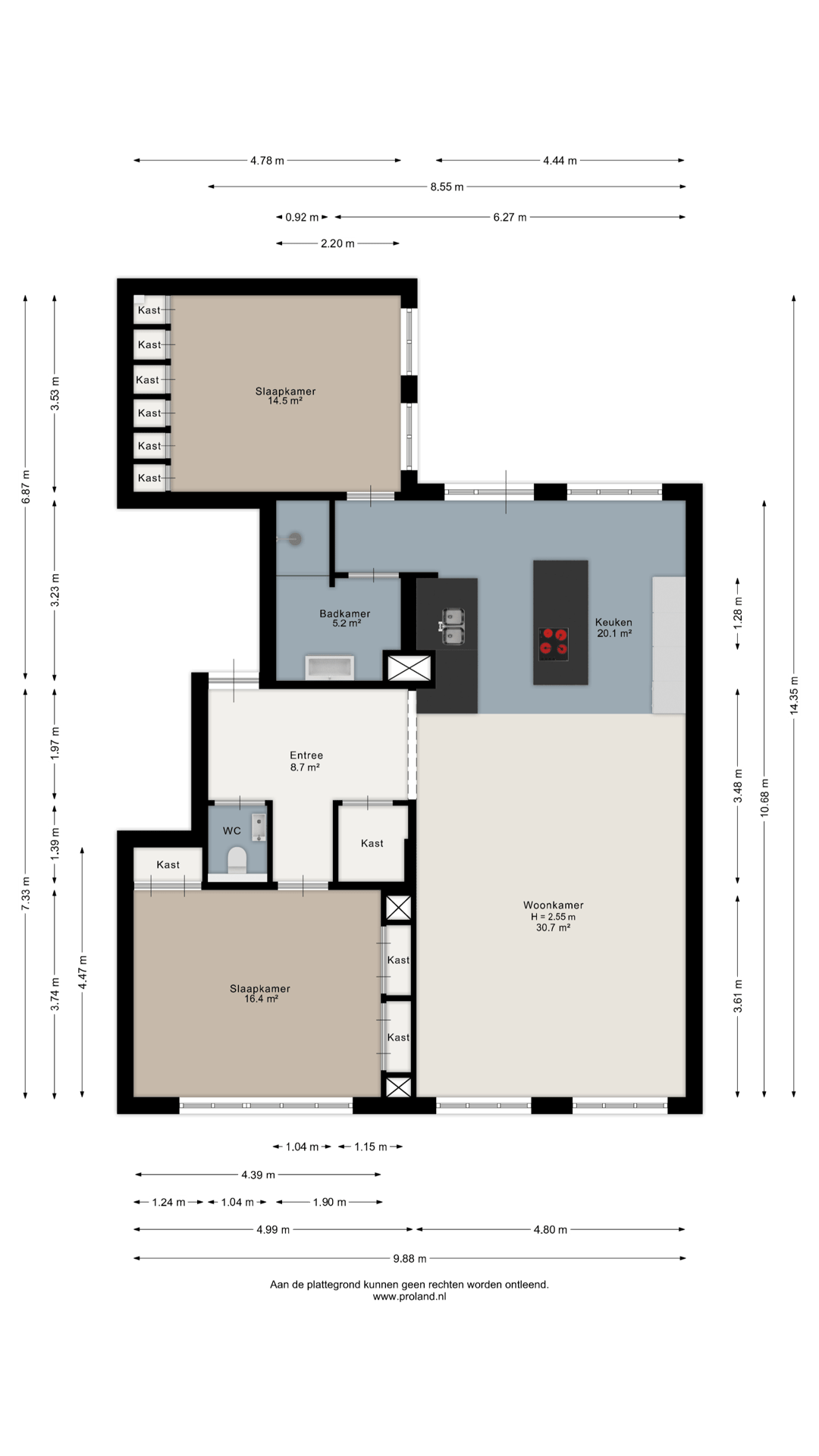 Spacious and Energy-Efficient Apartment in the Heart of Oss Center — 52