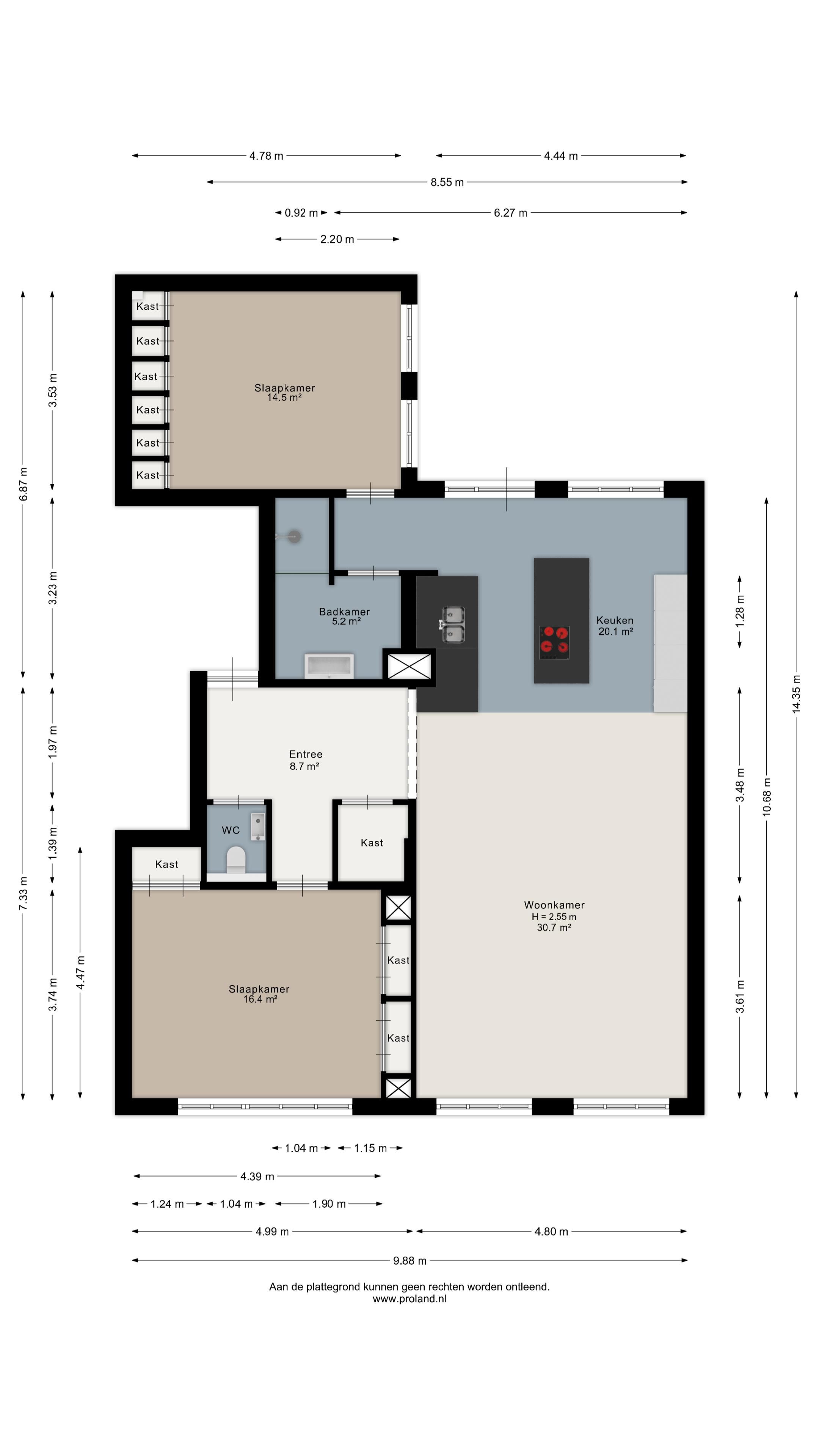 Spacious and Energy-Efficient Apartment in the Heart of Oss Center — 48