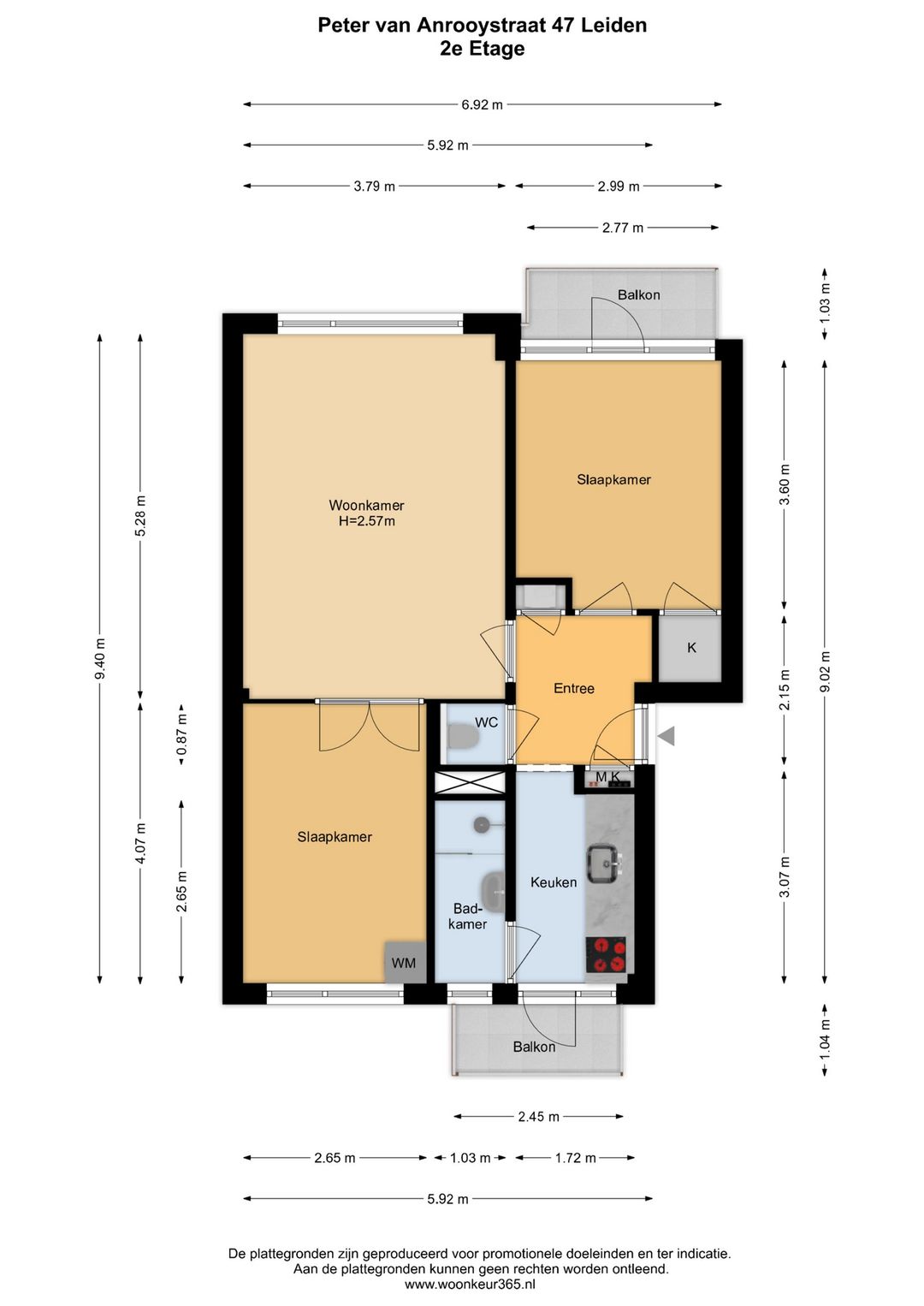 Renovated Top-Floor Apartment with Sunny West-Facing Balcony and Energy Label A in Leiden — 41