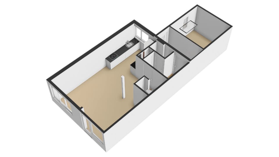 Spacious end house with practice room near Merwedekanaal — 62