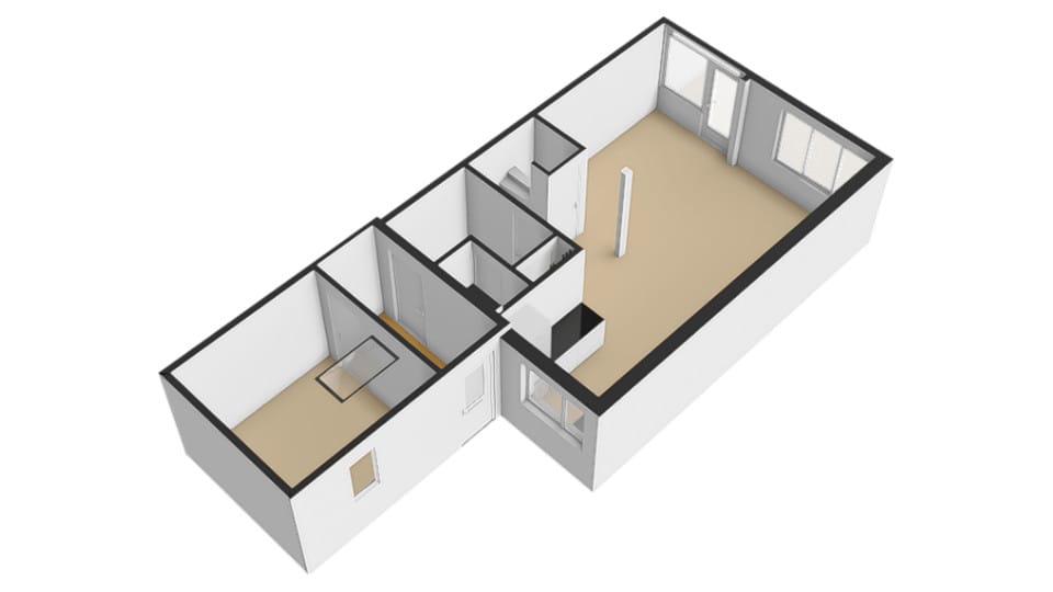 Spacious end house with practice room near Merwedekanaal — 63