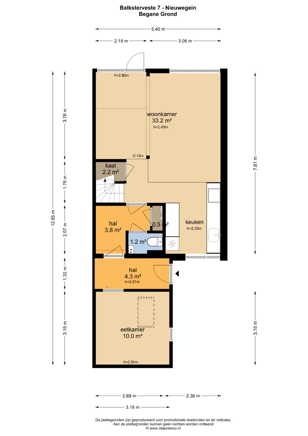 Spacious end house with practice room near Merwedekanaal — 61