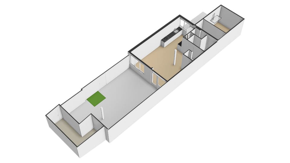 Spacious end house with practice room near Merwedekanaal — 74