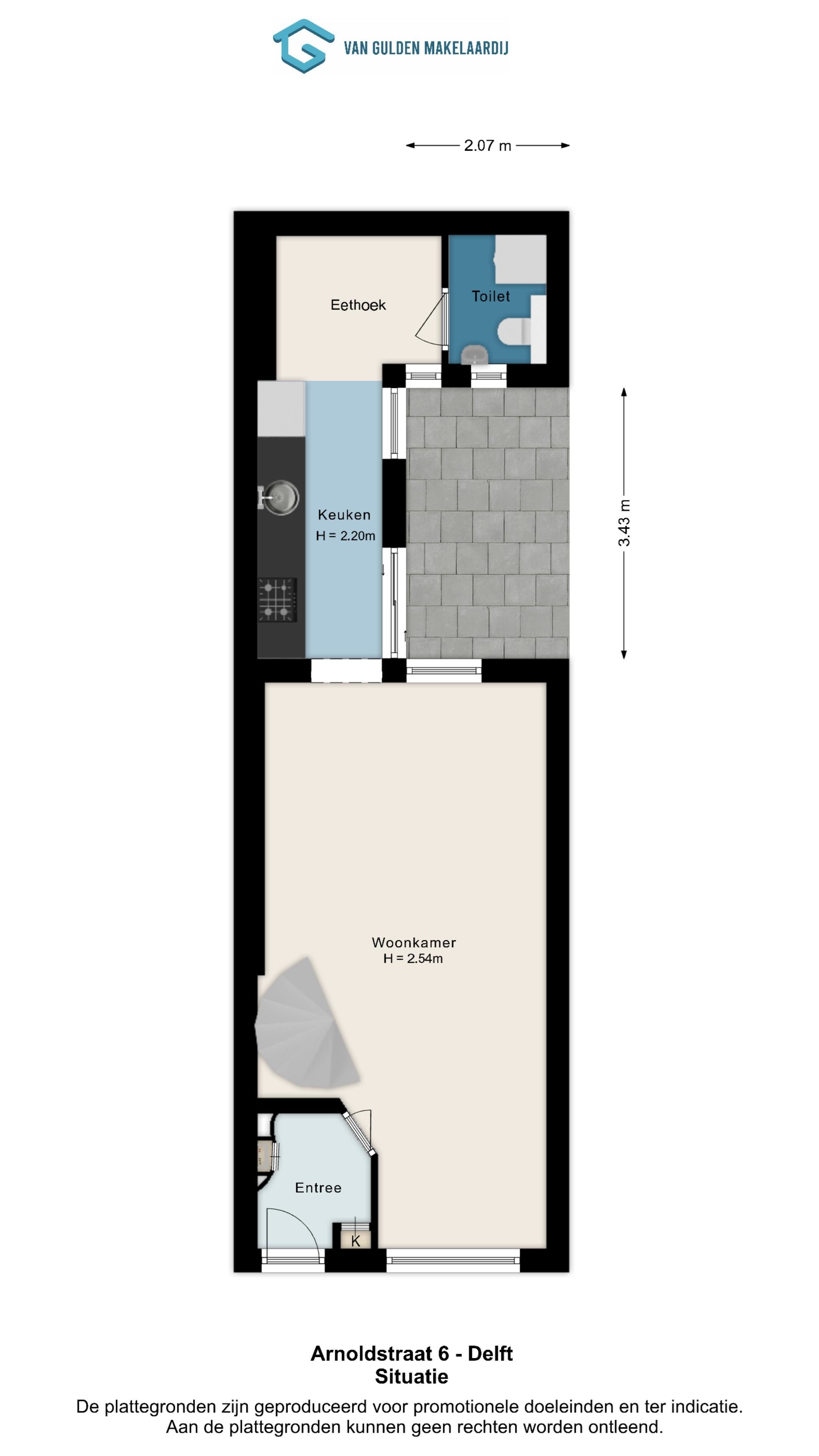Charming early twentieth century home with patio and roof terrace in Delft — 36