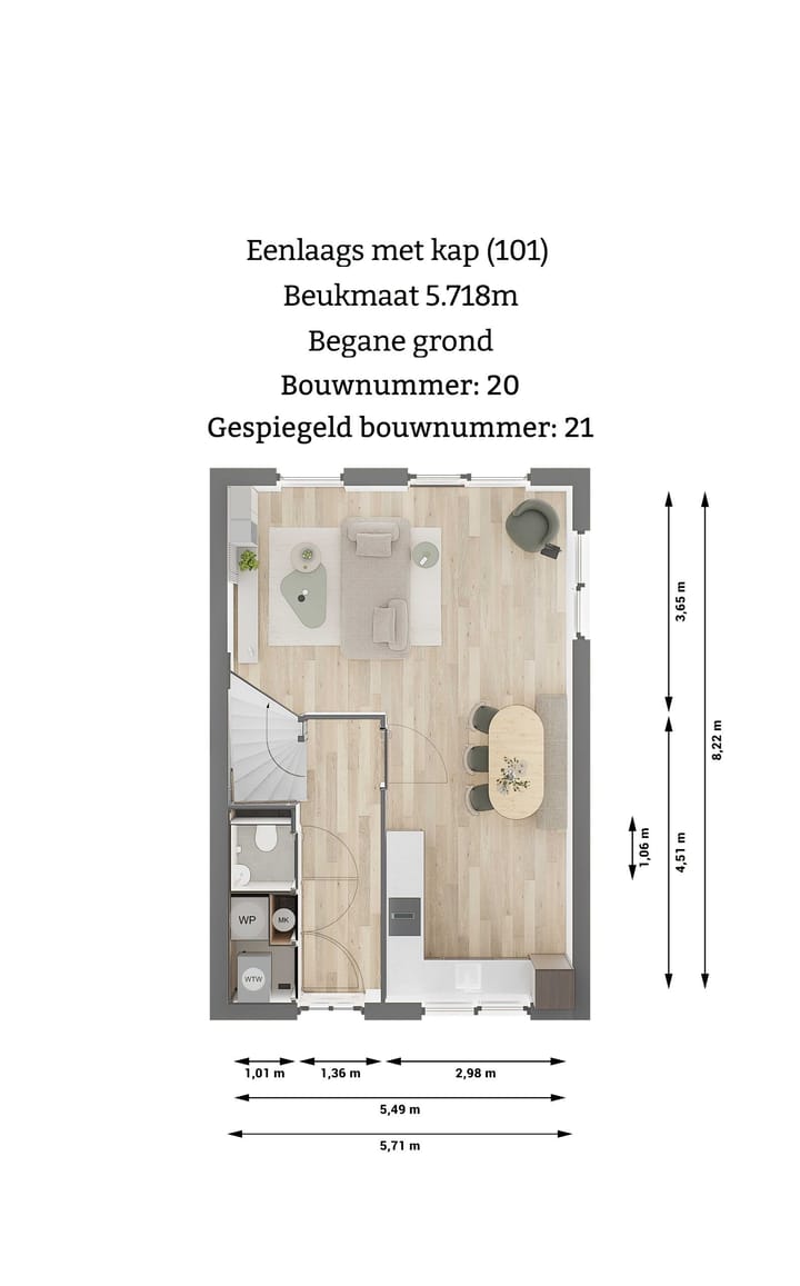 Foto 4 van Pierswijk (Bouwnr. 21)